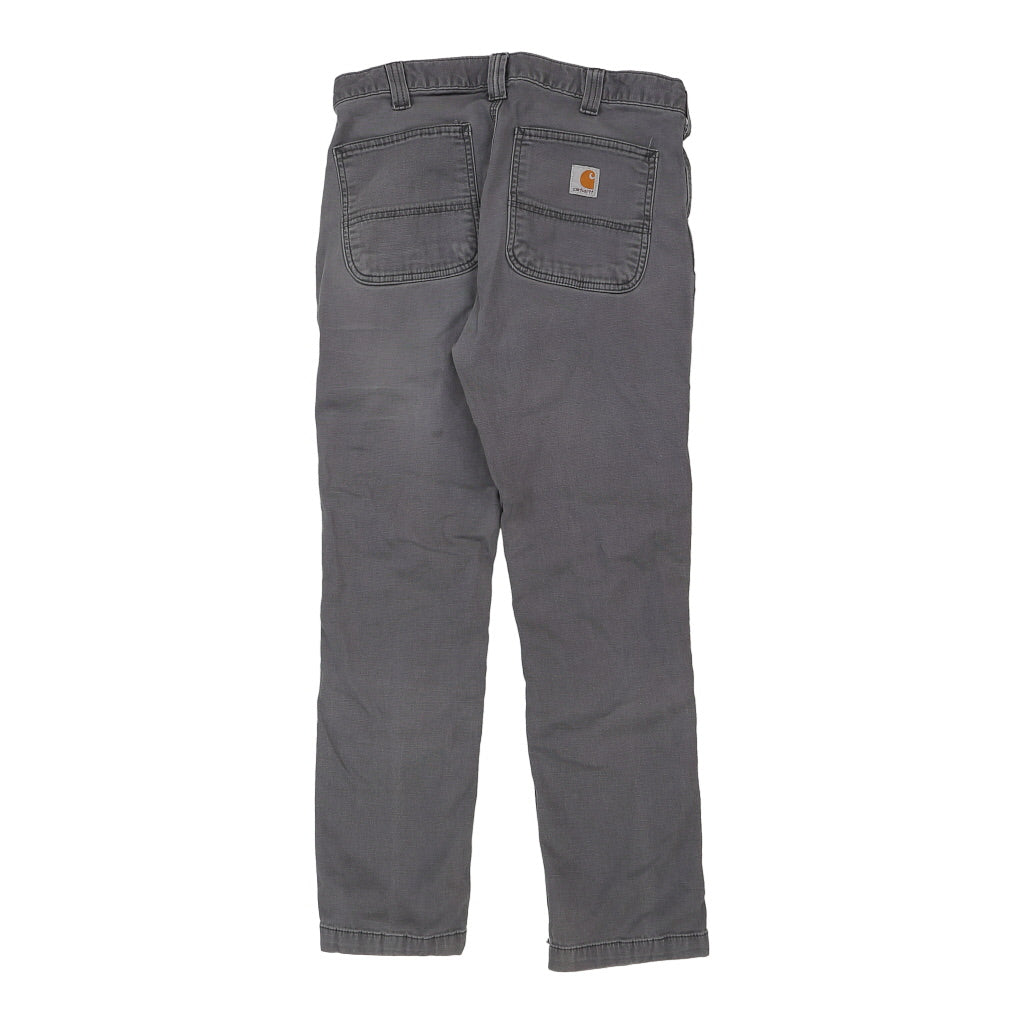 Carhartt Jeans - 32W 30L Grey Cotton Blend Refurbished - Thrifted (note: this is a term often used to describe second- refurbished available on Cerqular