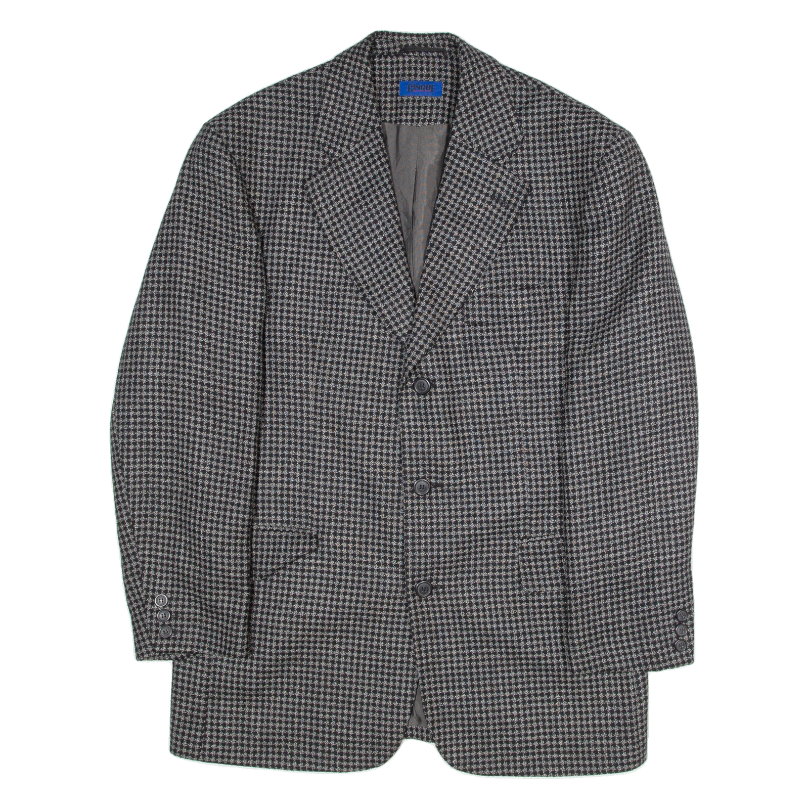 CINQUE Womens Blazer Coat Black Polka Dot M Refurbished - N/A refurbished available on Cerqular