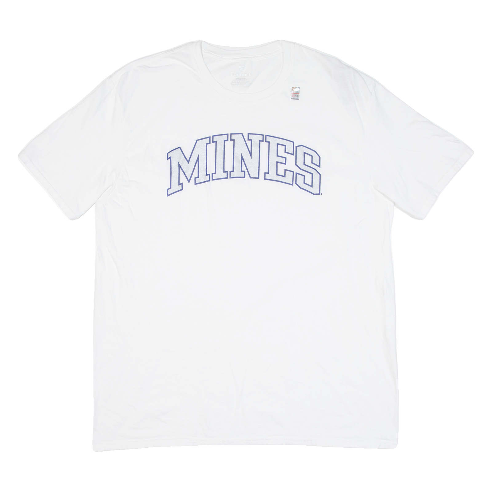 FANATICS Mines Mens T-Shirt White USA XL Refurbished - N/A refurbished available on Cerqular