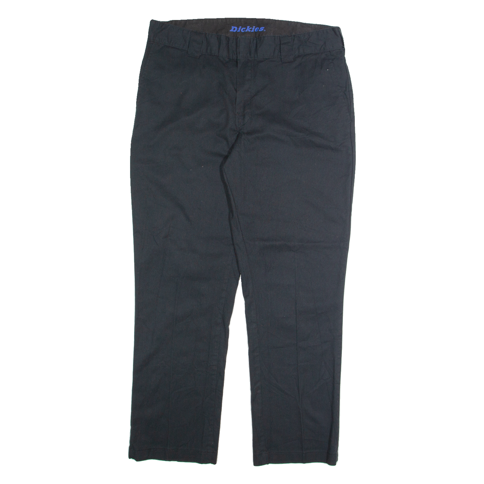 DICKIES Chino Mens Trousers Black Regular Straight W36 L30 Refurbished - N/A refurbished available on Cerqular