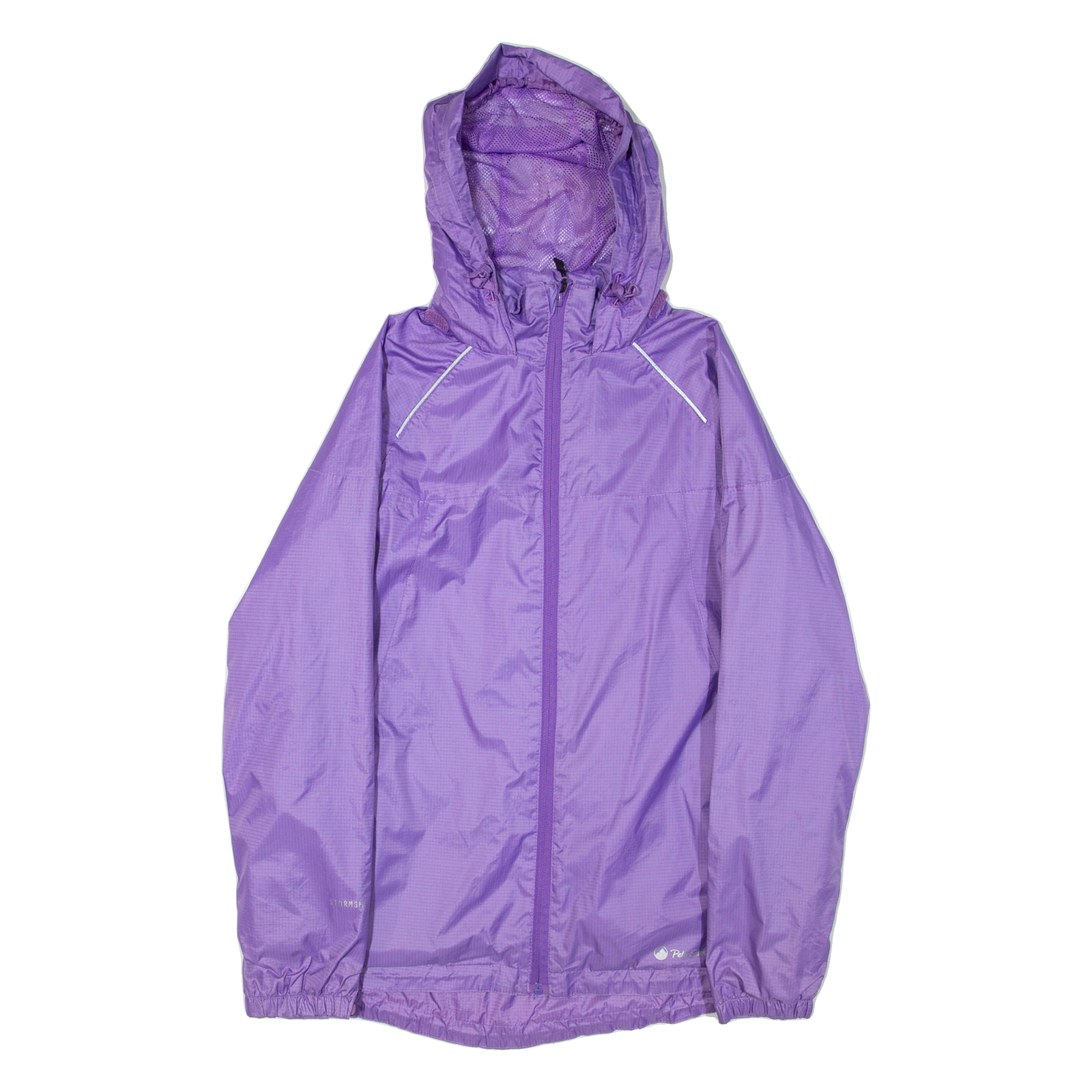 PETER STORM Womens Jacket Purple Nylon Hooded M Refurbished - N/A refurbished available on Cerqular
