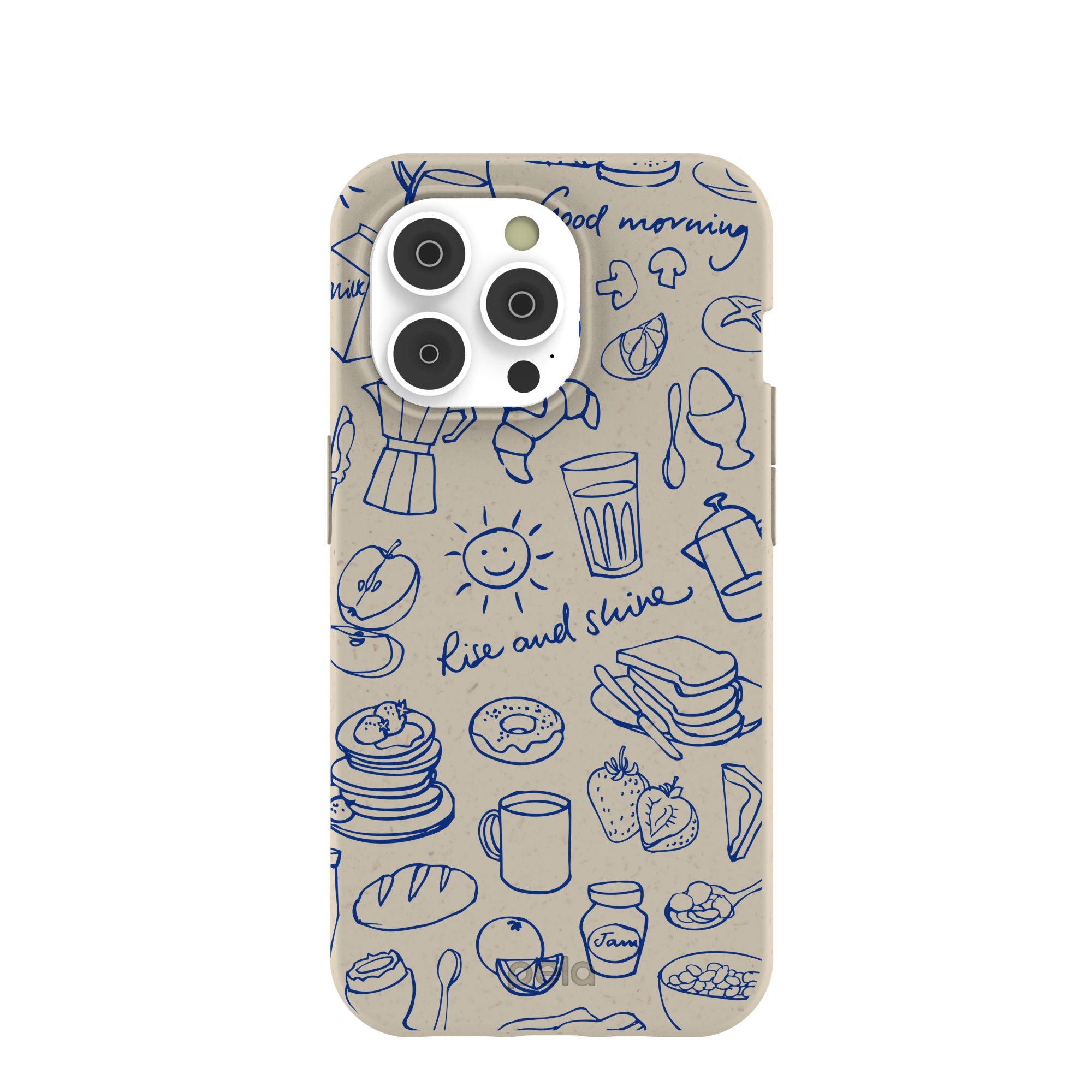 London Fog Rise and Shine iPhone 14 Pro Case Refurbished - Pela Case refurbished available on Cerqular