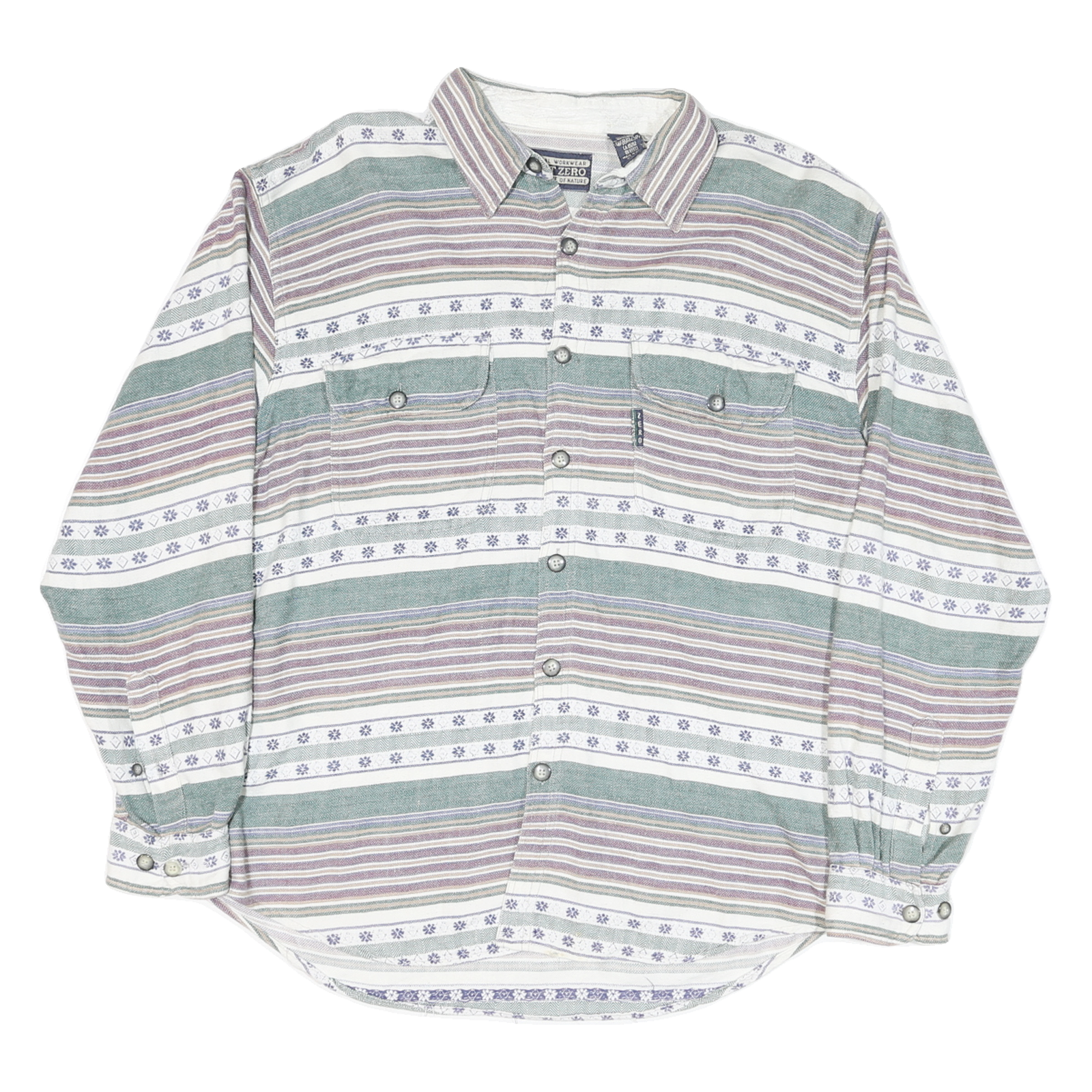 Buy POINT ZERO Mens Green & Purple Striped Cotton Blend Shirt M Casual Long Sleeve Refurbished - $19.49 POINT ZERO Mens Green & Purple Striped Cotton Blend Shirt M Casual Long Sleeve Refurbished - N/A refurbished available on Cerqular