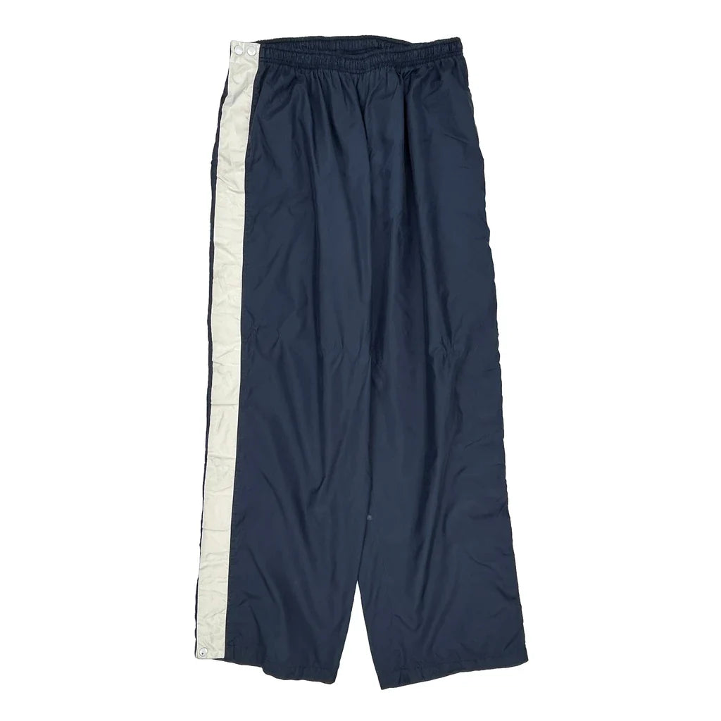 Nike Tracksuit - Large Navy Polyester Refurbished - Thrifted (note: this is a term often used to describe second- refurbished available on Cerqular