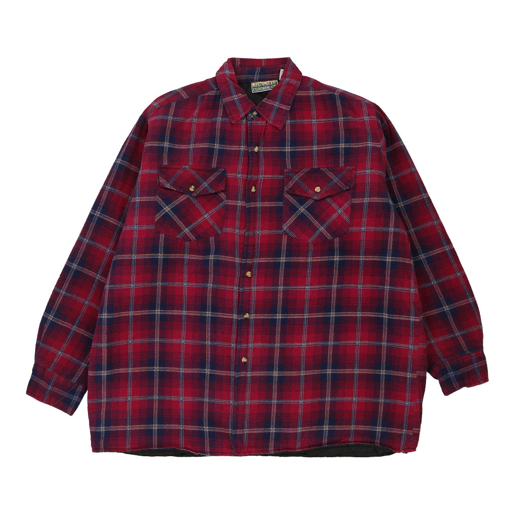 Buy Big Creek Clothing Checked Overshirt - XL Red Polyester Blend Refurbished - $11.24 Big Creek Clothing Checked Overshirt - XL Red Polyester Blend Refurbished - Thrifted (note: this is a term often used to describe second- refurbished available on Cerqular