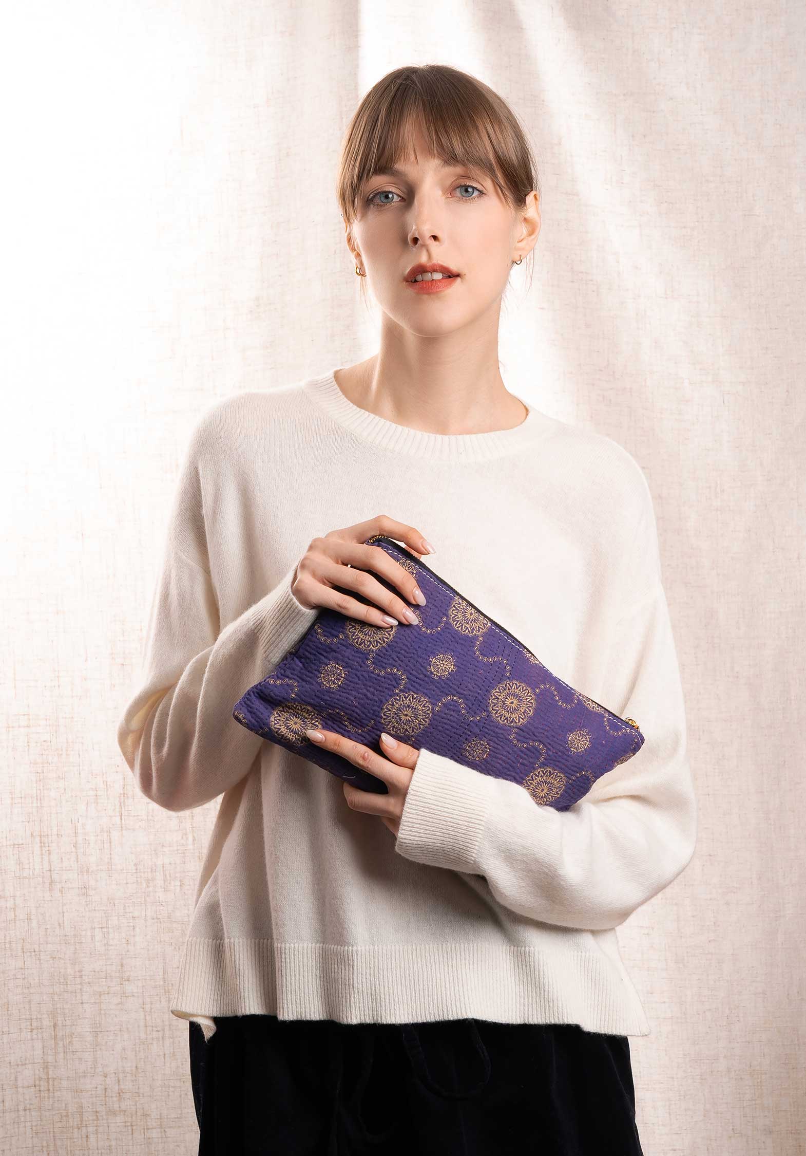 Buy Pouch Pochette Kantha Multi | Color: MULTI | Size: M Refurbished - $26.80 Pouch Pochette Kantha Multi | Color: MULTI | Size: M Refurbished - Rue Madame is a known brand, and the standardized name is " refurbished available on Cerqular