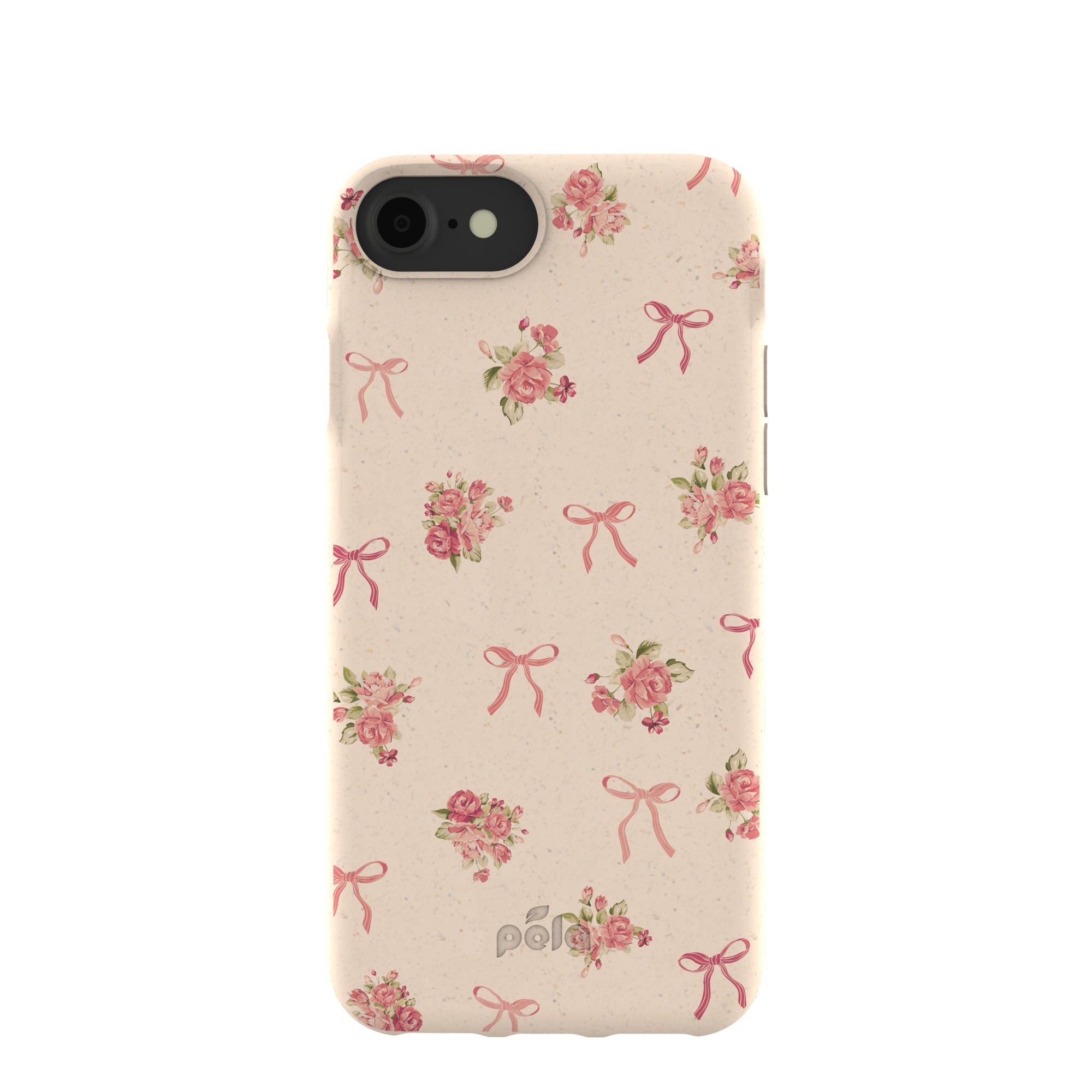 Seashell Roses and Bows iPhone 6/6s/7/8/SE Case Refurbished - Pela Case refurbished available on Cerqular