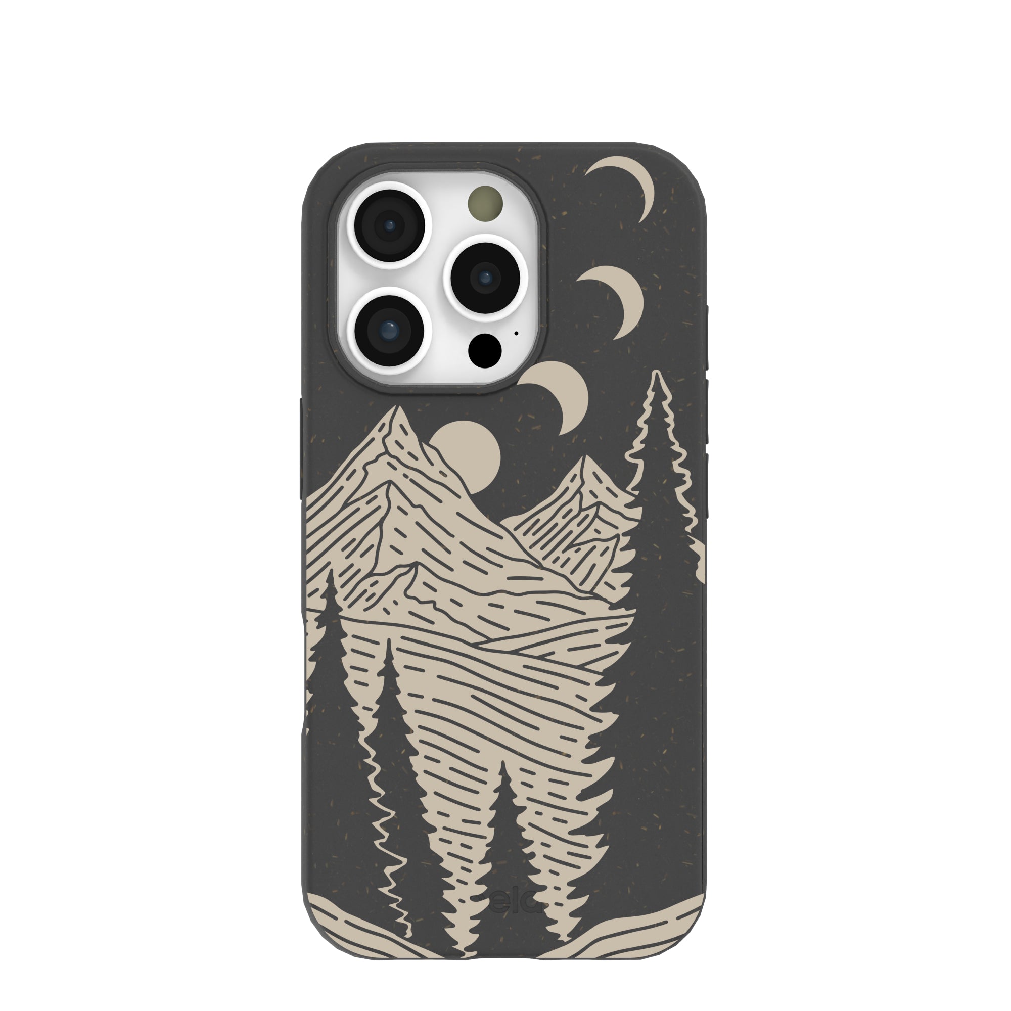 Black Moonlight Peaks iPhone 16 Pro Case Refurbished - Pela Case refurbished available on Cerqular