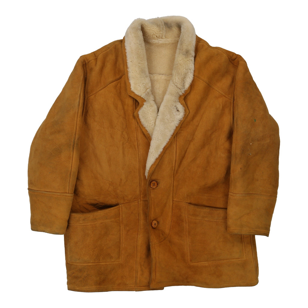 Buy Unbranded Jacket - Large Brown Leather Refurbished - $80.39 Unbranded Jacket - Large Brown Leather Refurbished - Thrifted (note: this is a term often used to describe second- refurbished available on Cerqular