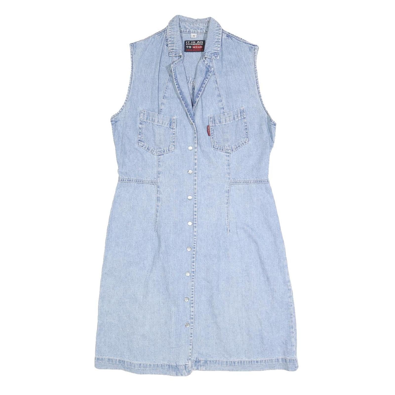 Buy CASA BLANCA Womens Blue Cotton Sleeveless Shift Dress Size M Casual Summer Refurbished - $27.29 CASA BLANCA Womens Blue Cotton Sleeveless Shift Dress Size M Casual Summer Refurbished - N/A refurbished available on Cerqular