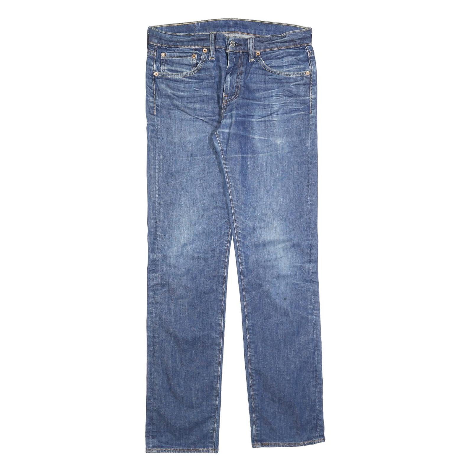 LEVI'S 511 Slim Mens Jeans Blue Slim Skinny Denim Medium W32 L31 Zip Refurbished - N/A refurbished available on Cerqular