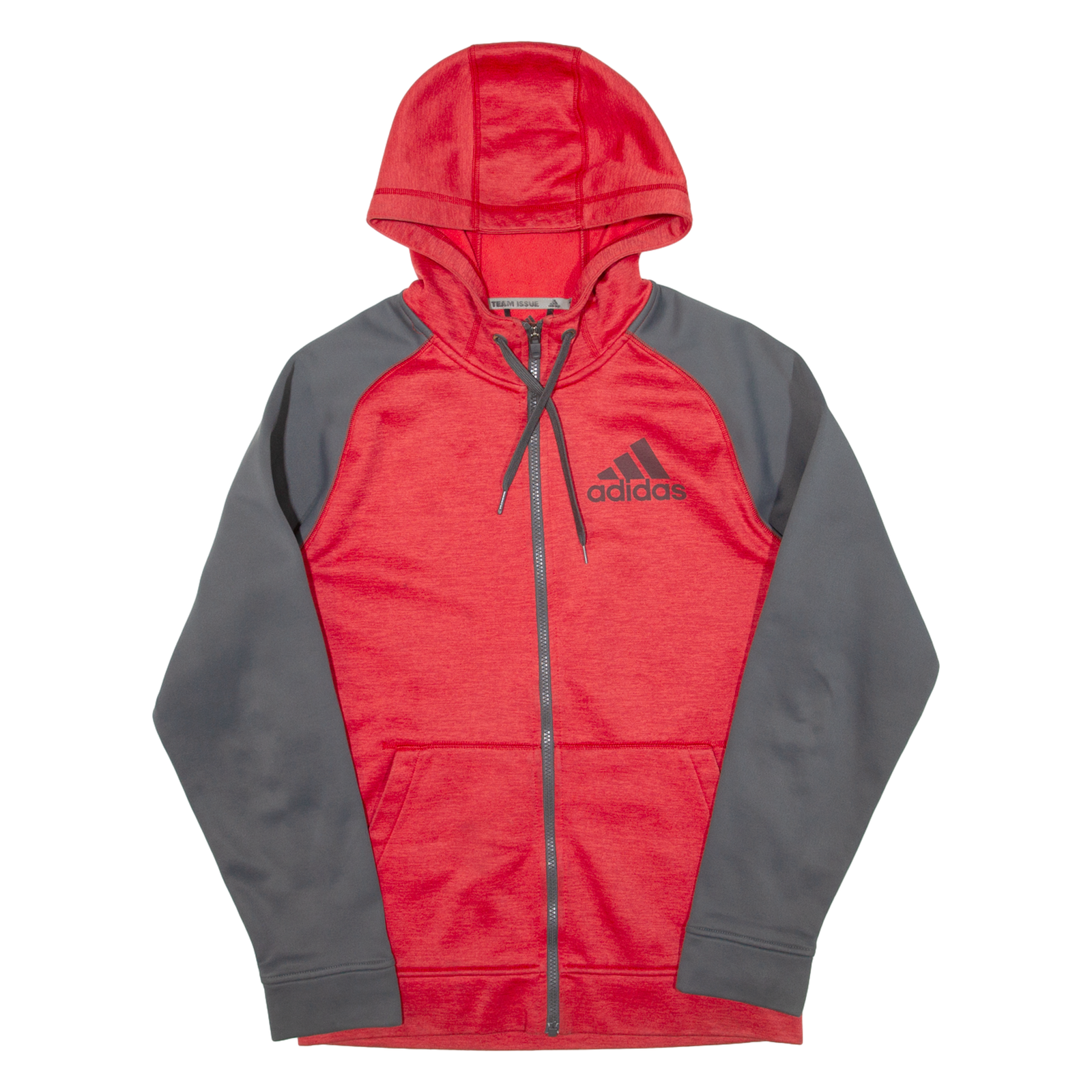 ADIDAS Mens Red Hoodie Full Zip S Refurbished - N/A refurbished available on Cerqular