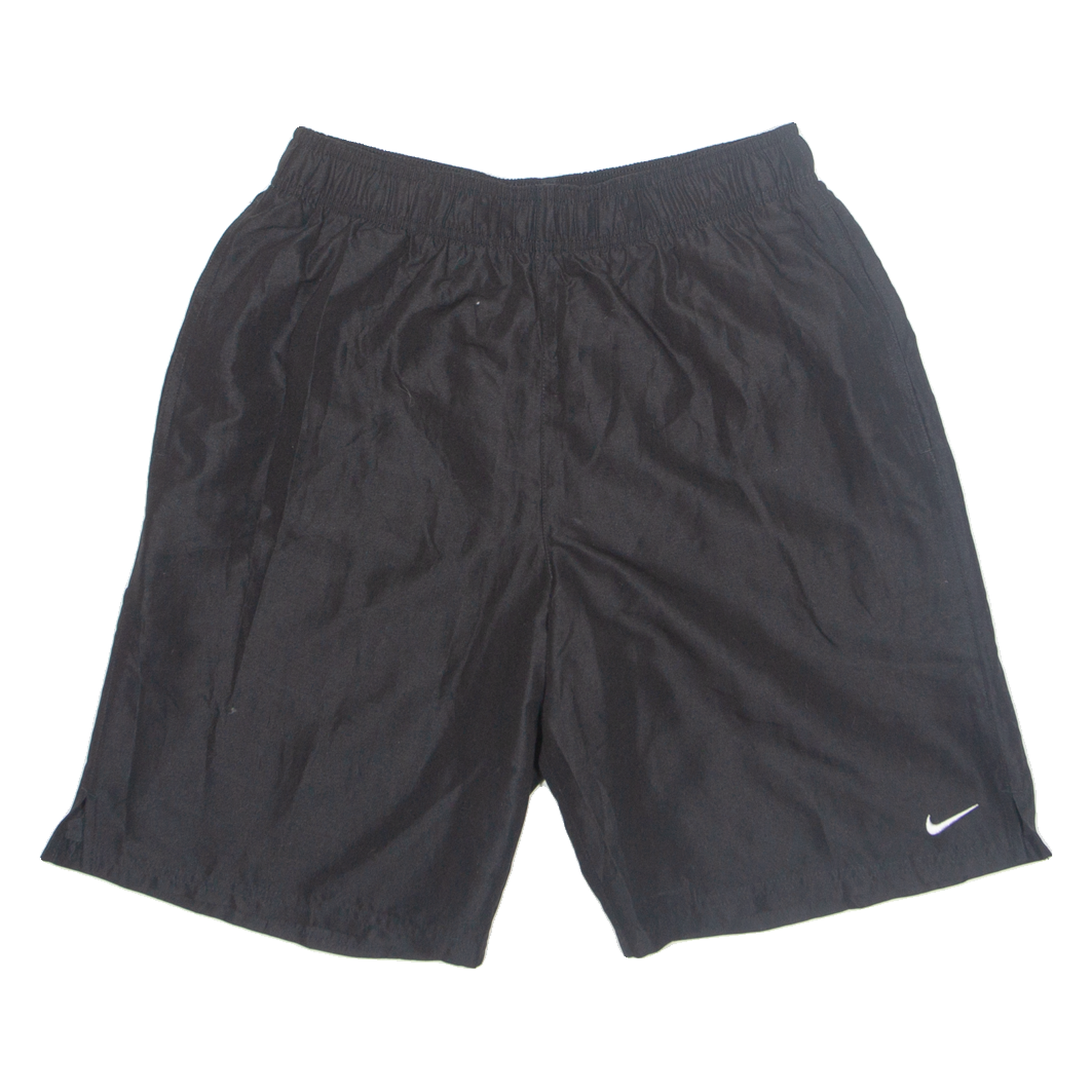 NIKE Mesh Lined Mens Swimming Shorts Black Relaxed S W26 Refurbished - N/A refurbished available on Cerqular