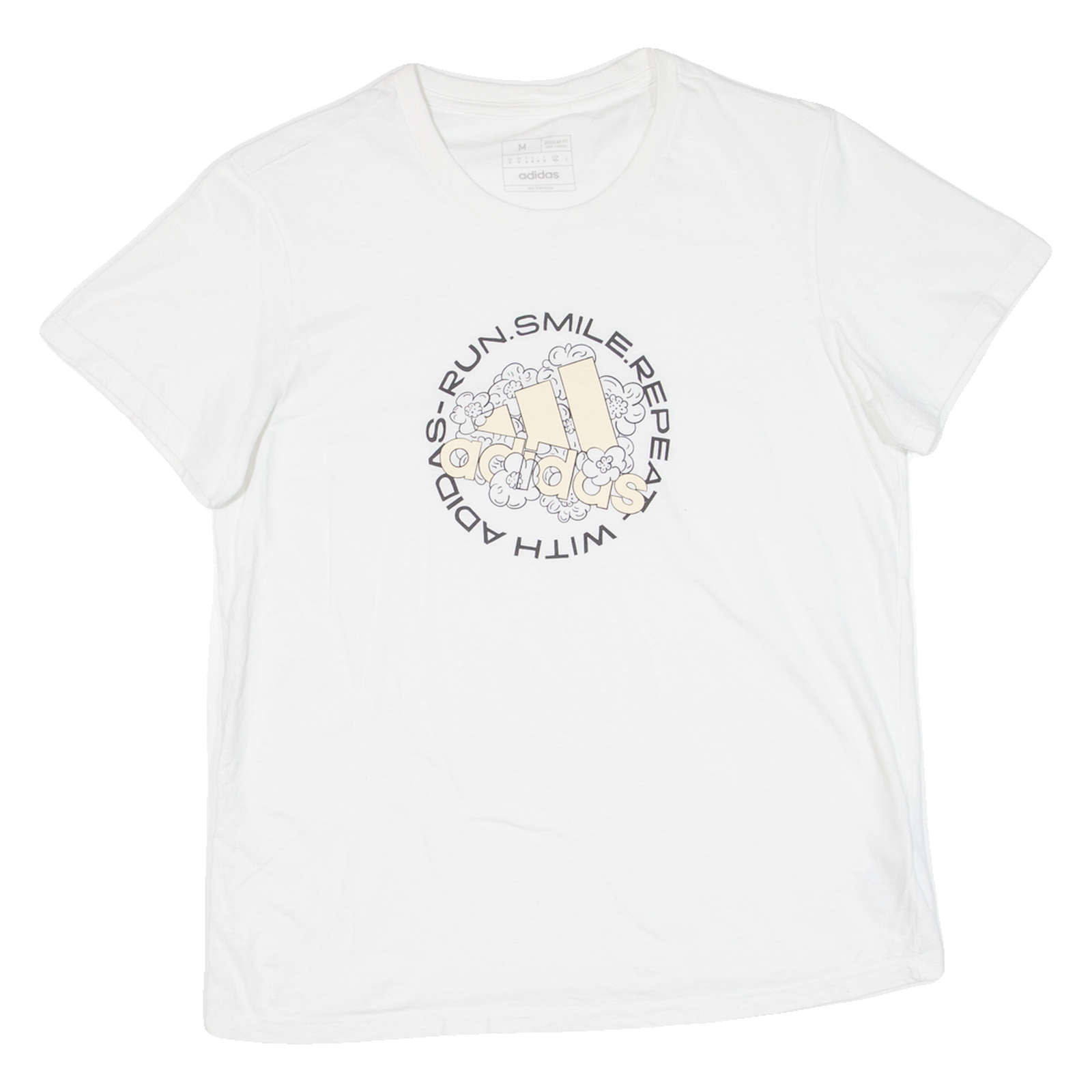 ADIDAS Womens T-Shirt White M Refurbished - N/A refurbished available on Cerqular