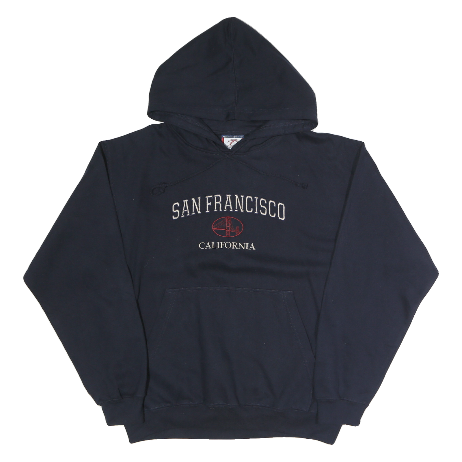 TOOMBY Mens Navy Blue San Francisco Cotton Pullover Hoodie M Casual Wear Refurbished - N/A refurbished available on Cerqular