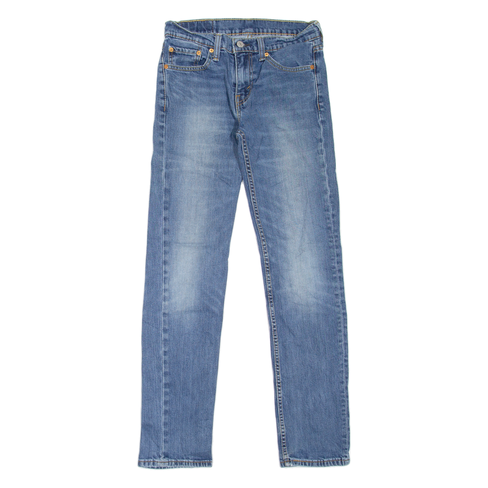 LEVI'S 511 Jeans Mens Blue Slim Straight Stone Wash W26 L32 Refurbished - N/A refurbished available on Cerqular