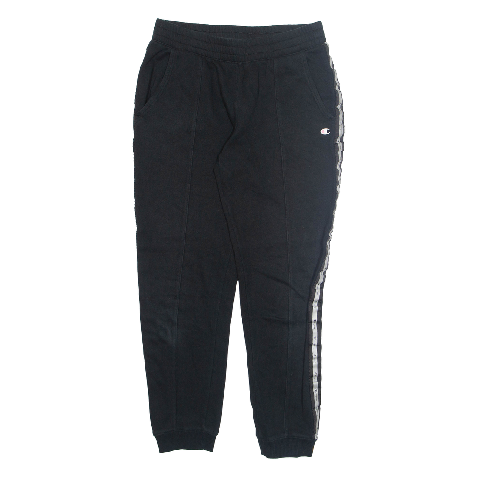 CHAMPION Mens Joggers Black Tapered M W28 L26 Refurbished - N/A refurbished available on Cerqular