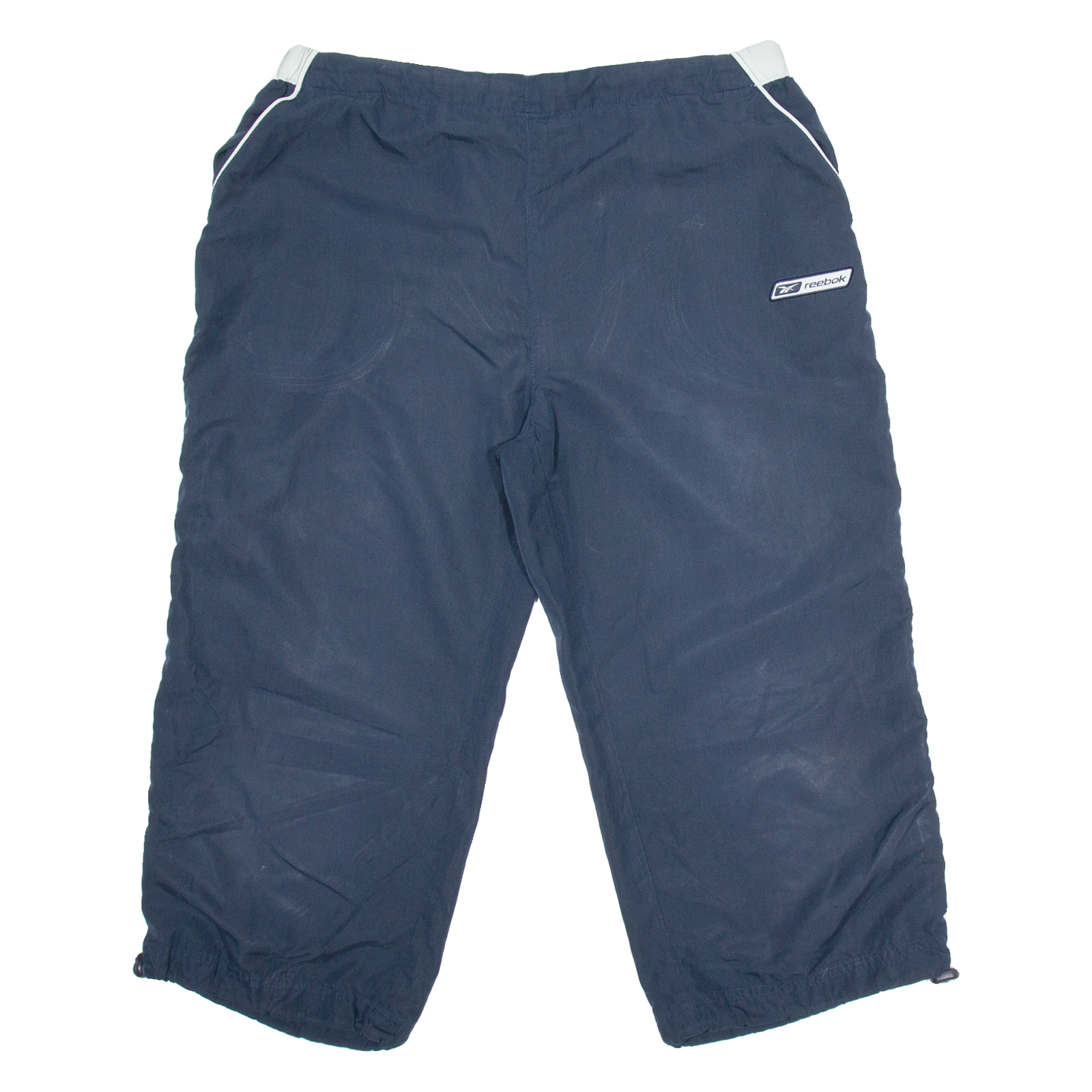 REEBOK Mens Pedal Pushers Shorts Blue M W26 Refurbished - N/A refurbished available on Cerqular