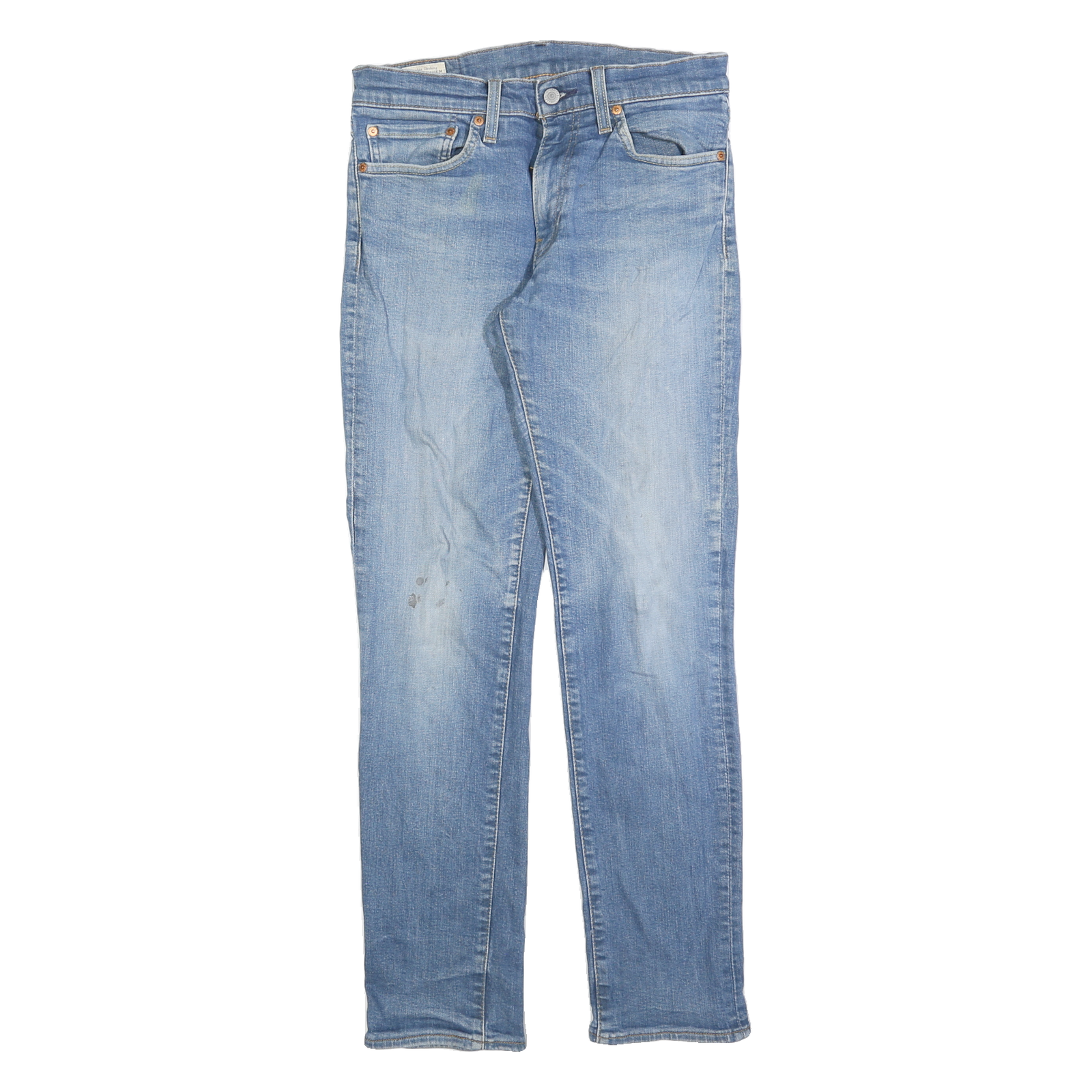 LEVI'S 511 BIG E Mens Jeans Blue Slim Skinny Denim Light W31 L32 Classic Zip Refurbished - N/A refurbished available on Cerqular