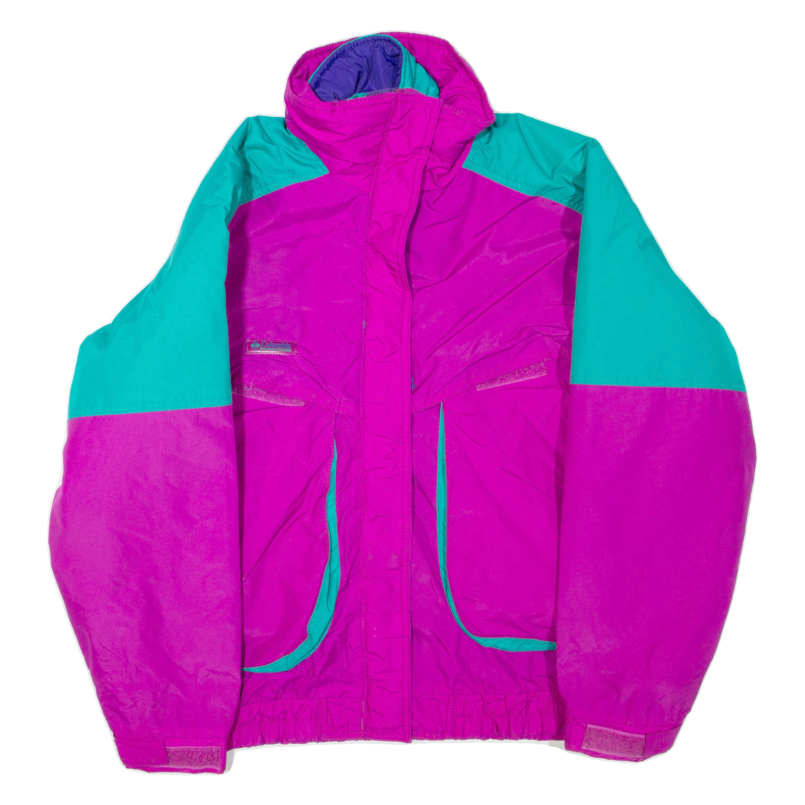 COLUMBIA Womens Jacket Pink Nylon L Refurbished - N/A refurbished available on Cerqular