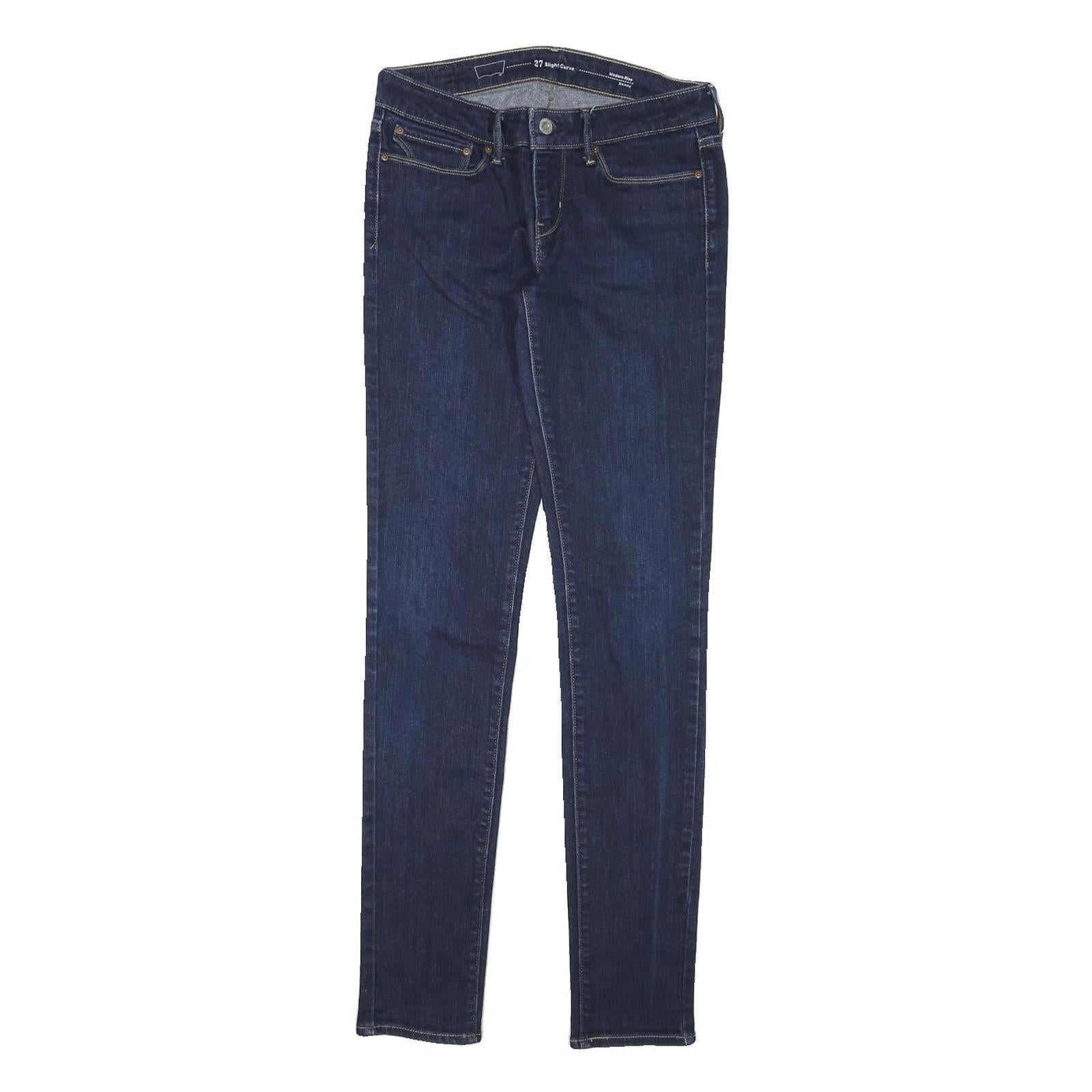 LEVI'S Womens Slim Blue Denim Jeans W27 L31 Classic Fit Zip Closure Refurbished - N/A refurbished available on Cerqular
