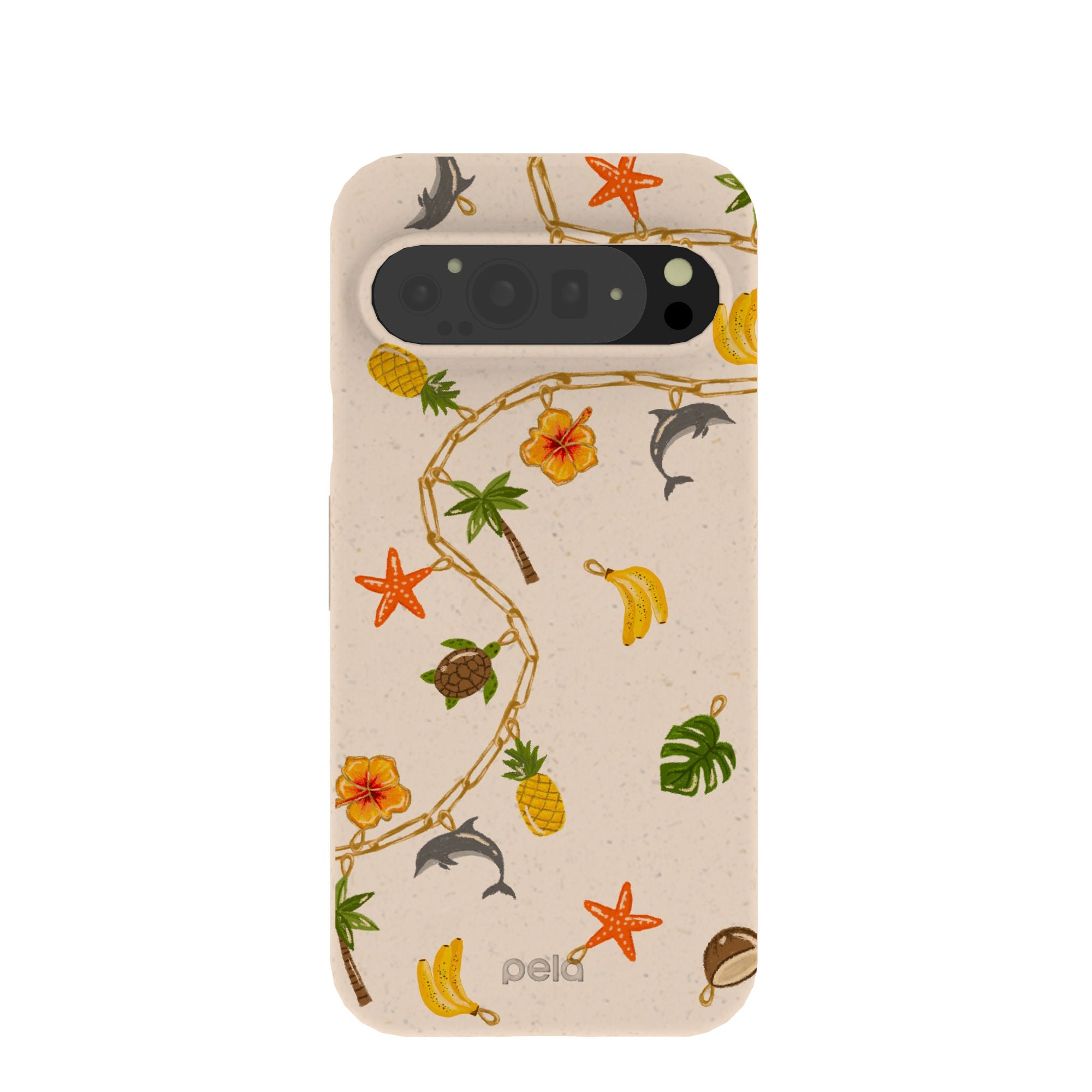 Seashell Island Charms Google Pixel 9 Pro XL Case Refurbished - Pela Case refurbished available on Cerqular