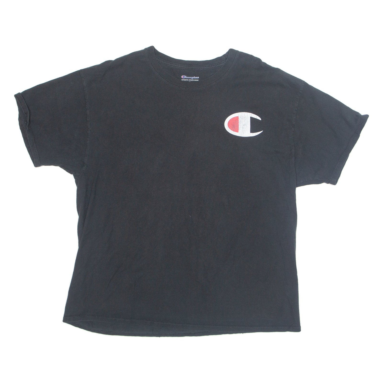 CHAMPION Womens T-Shirt Black XL Refurbished - N/A refurbished available on Cerqular