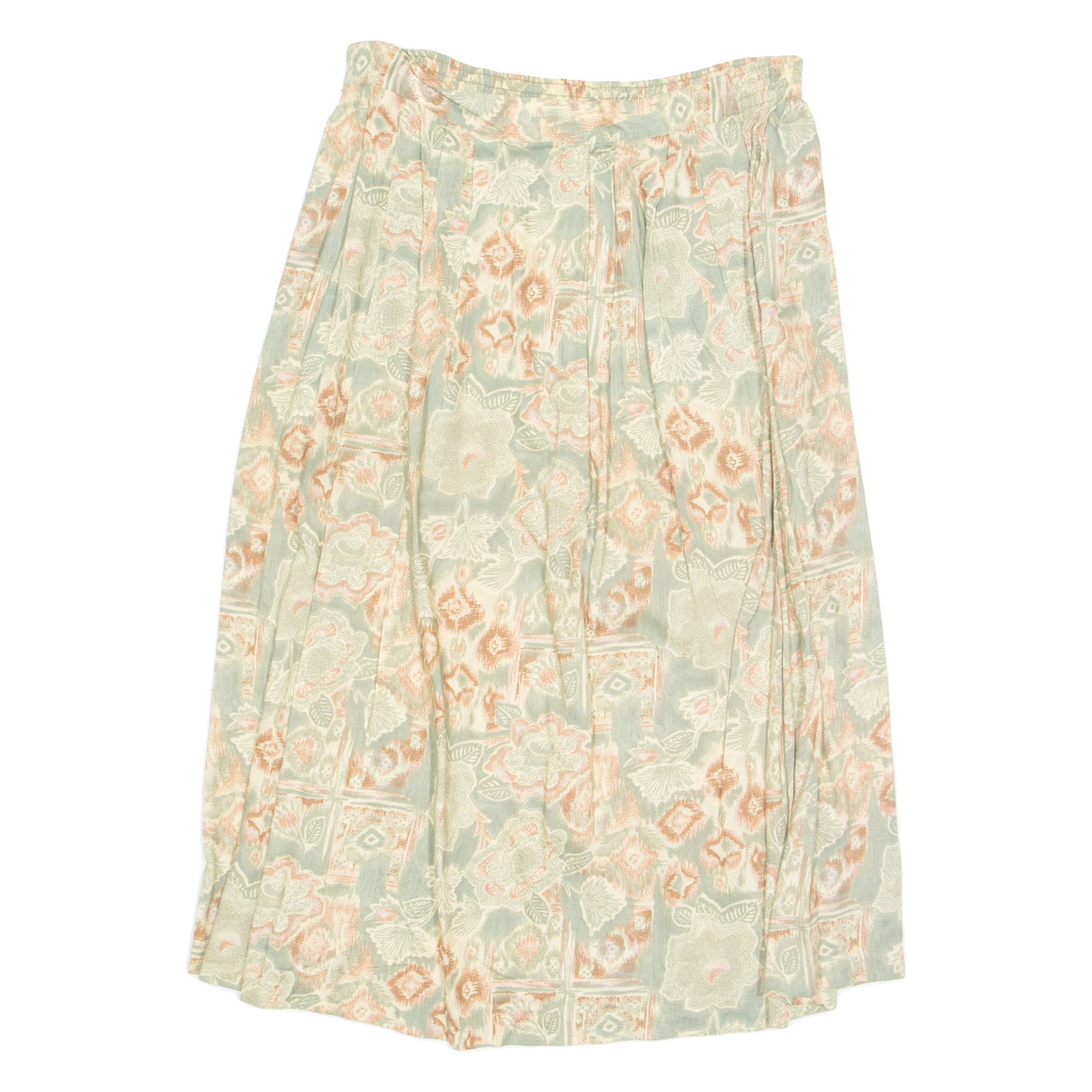 Buy SAG HARBOR Womens Pleated Skirt Green Midi 90s Floral M Refurbished - $18.19 SAG HARBOR Womens Pleated Skirt Green Midi 90s Floral M Refurbished - N/A refurbished available on Cerqular