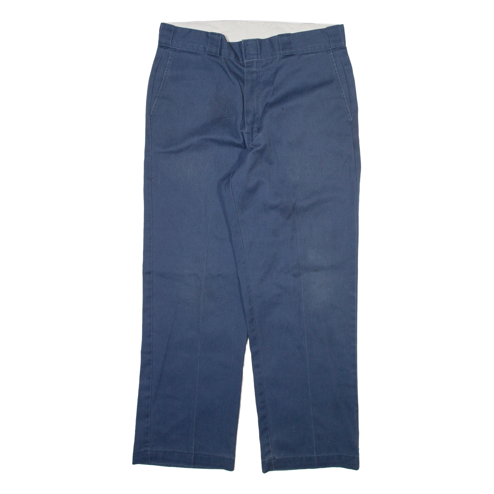 DICKIES Mens Trousers Blue Regular Straight W34 L29 Refurbished - N/A refurbished available on Cerqular