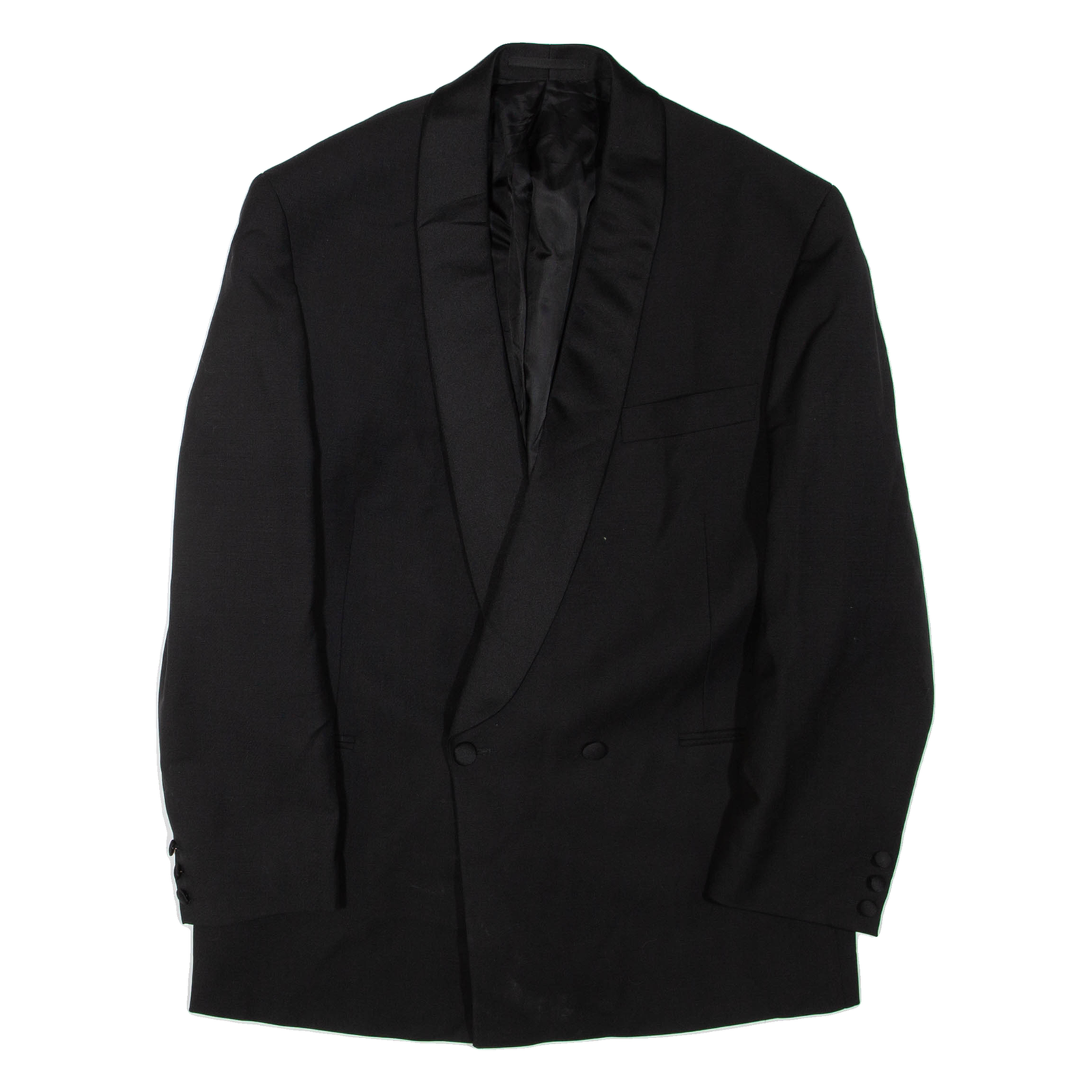 PIERRE CARDIN Mens Blazer Jacket Black Wool L Refurbished - N/A refurbished available on Cerqular