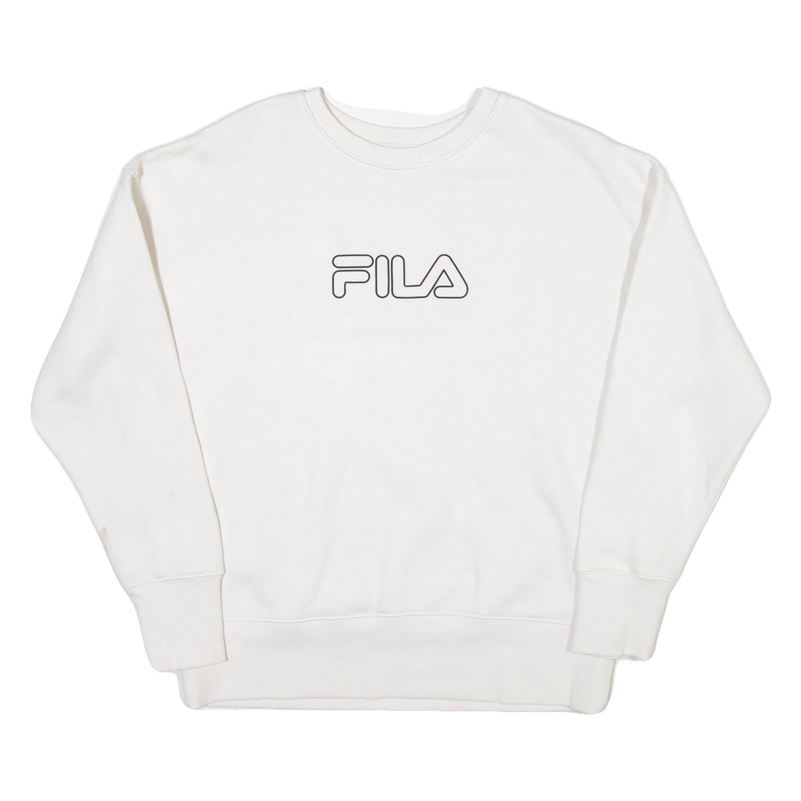 FILA Mens Sweatshirt White S Refurbished - N/A refurbished available on Cerqular