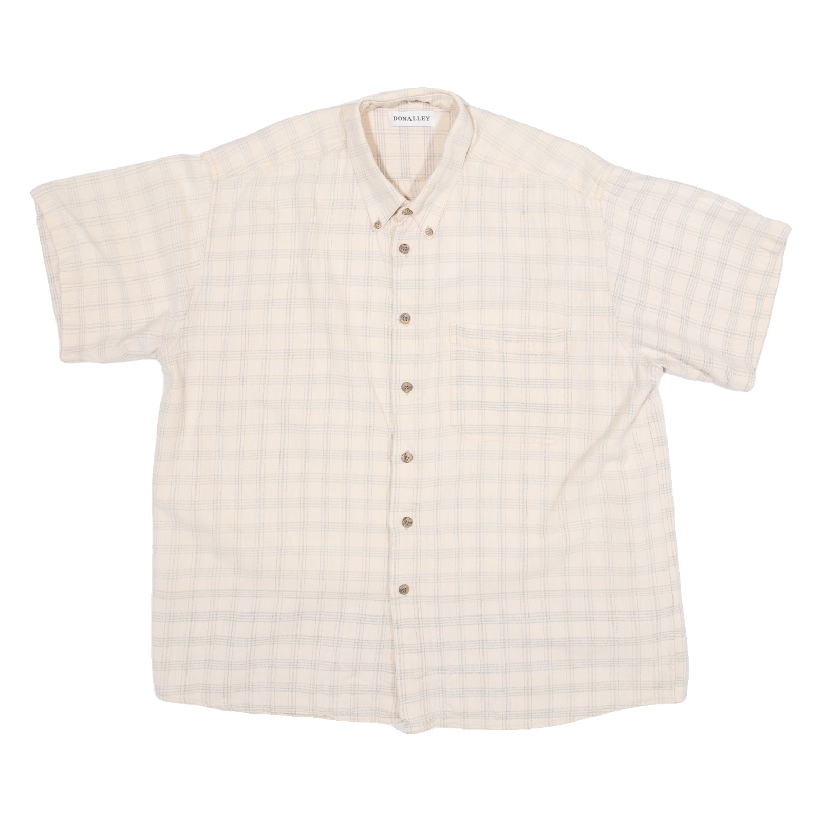 DONNELLY Mens Shirt Pink Check XL Refurbished - N/A refurbished available on Cerqular