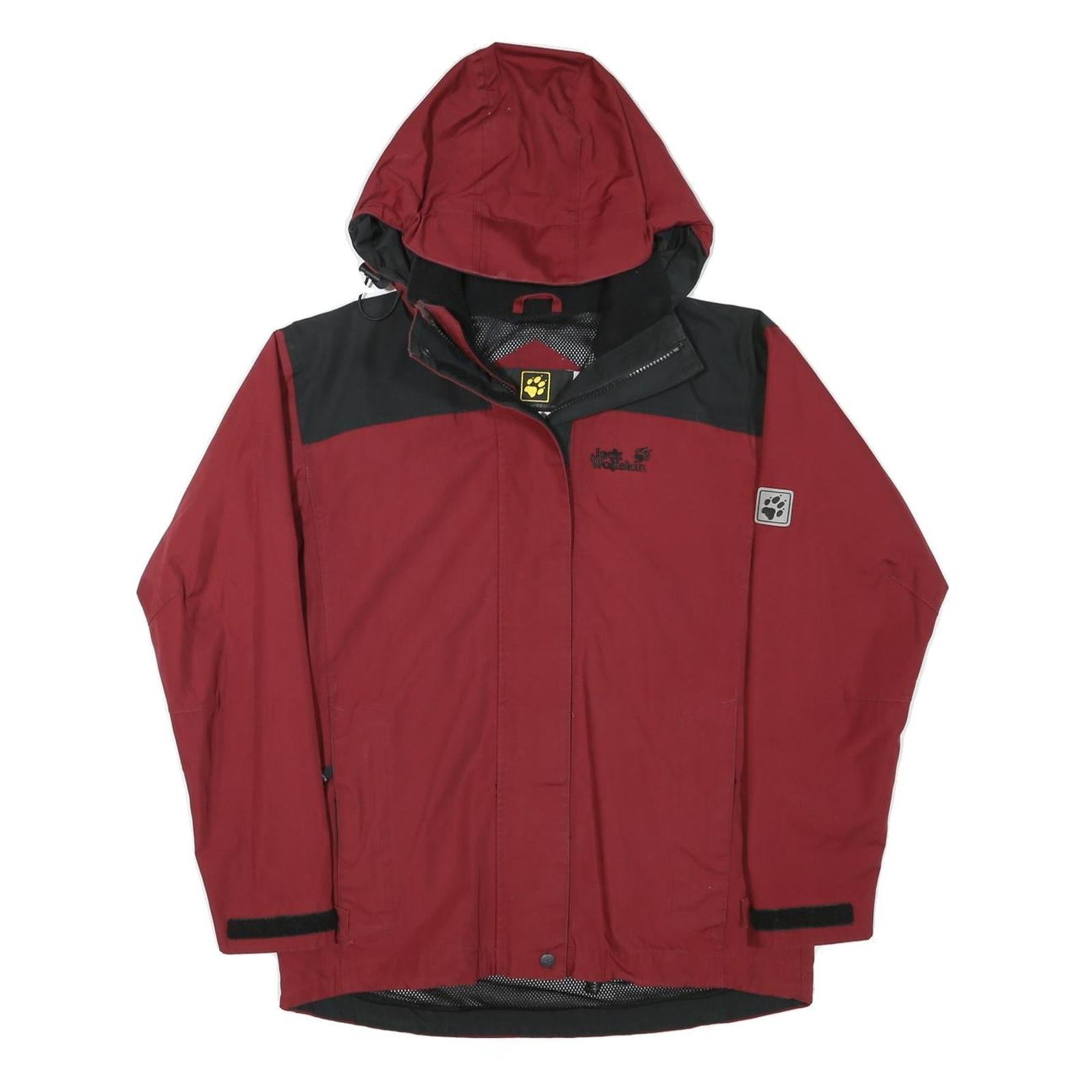 Buy JACK WOLFSKIN Womens Red & Black Outdoor Jacket UK 10 Polyester Blend Zip Hooded Refurbished - $66.29 JACK WOLFSKIN Womens Red & Black Outdoor Jacket UK 10 Polyester Blend Zip Hooded Refurbished - N/A refurbished available on Cerqular