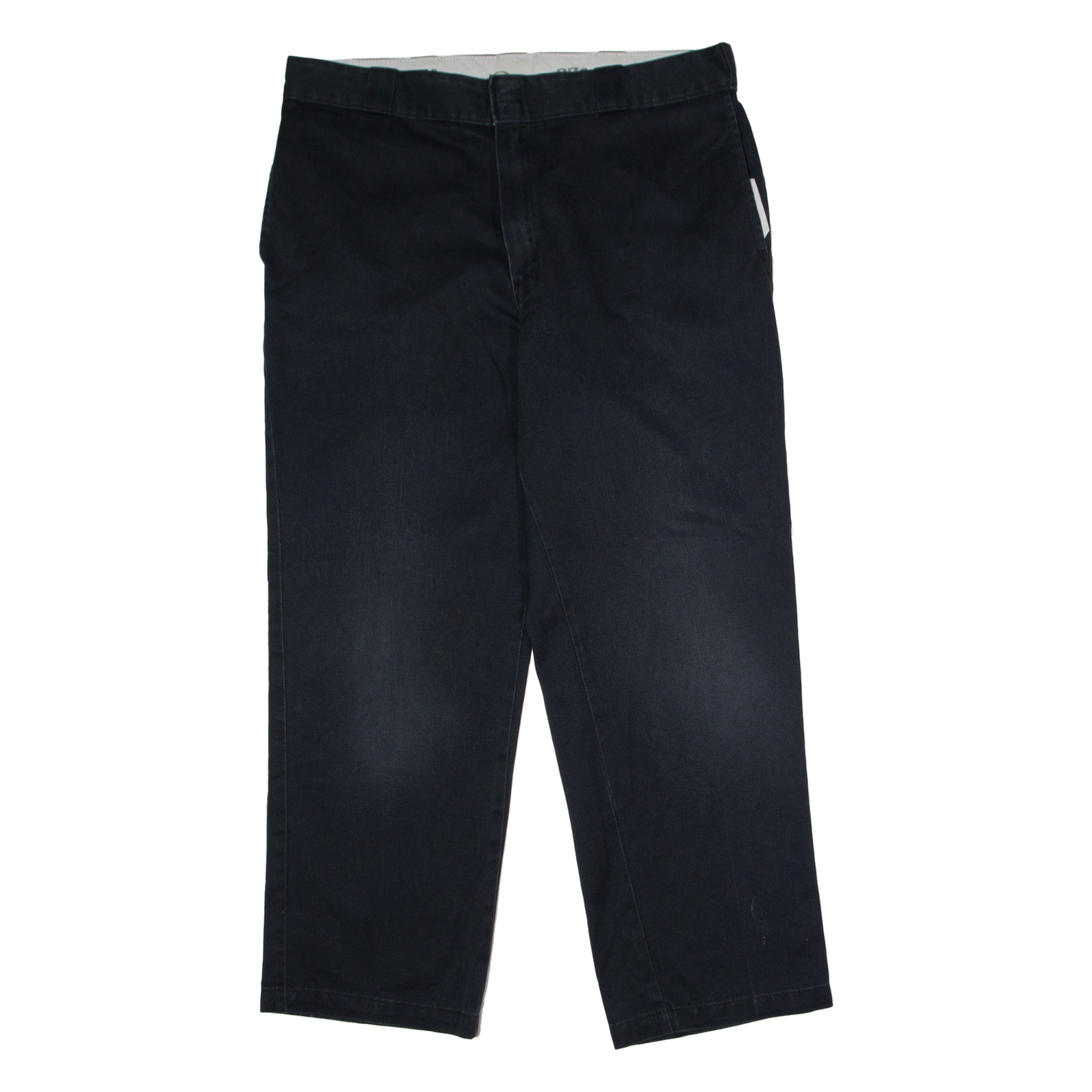 DICKIES Workwear Mens Twill Trousers Black Regular Straight W36 L30 Refurbished - N/A refurbished available on Cerqular