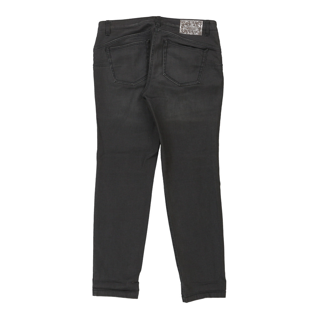 Ermanno Scervino Jeans - 36W UK 14 Grey Cotton | Size: UK 14 Refurbished - Thrifted (note: this is a term often used to describe second- refurbished available on Cerqular