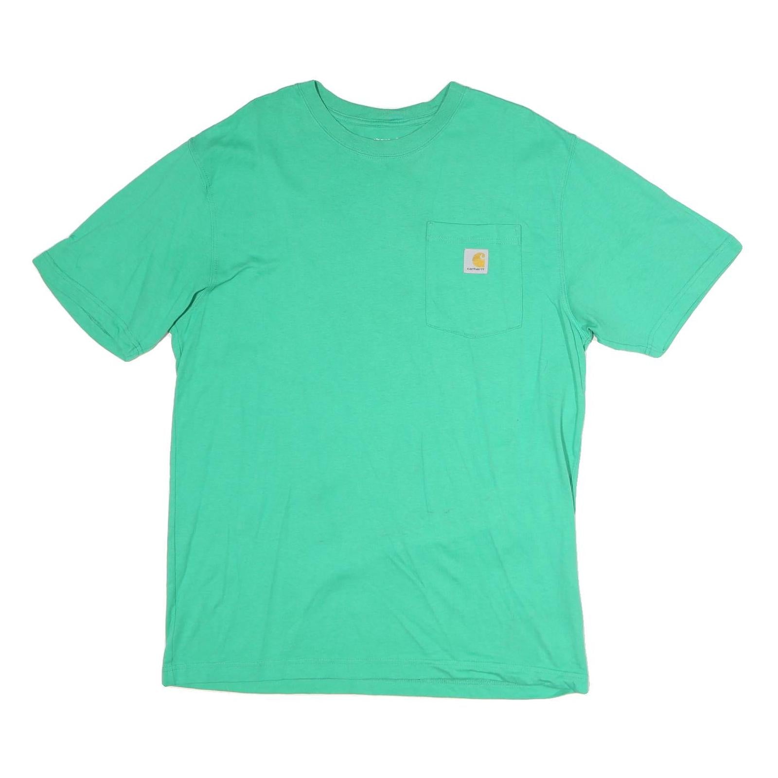 CARHARTT Mens Green Crew Neck Short Sleeve Graphic T-Shirt M Casual Wear Refurbished - N/A refurbished available on Cerqular