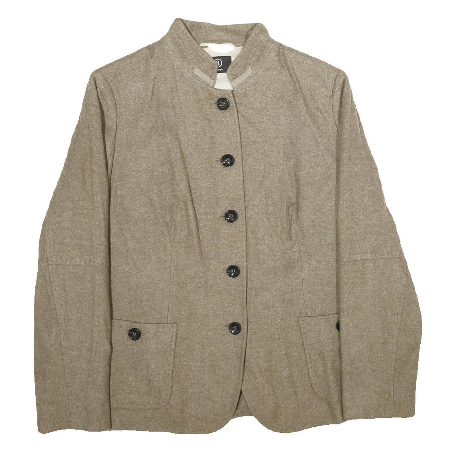 Buy BOGNER Womens Beige Wool Blend Button Jacket XL Plain Classic Pre-Loved Layering Refurbished - $102.69 BOGNER Womens Beige Wool Blend Button Jacket XL Plain Classic Pre-Loved Layering Refurbished - N/A refurbished available on Cerqular