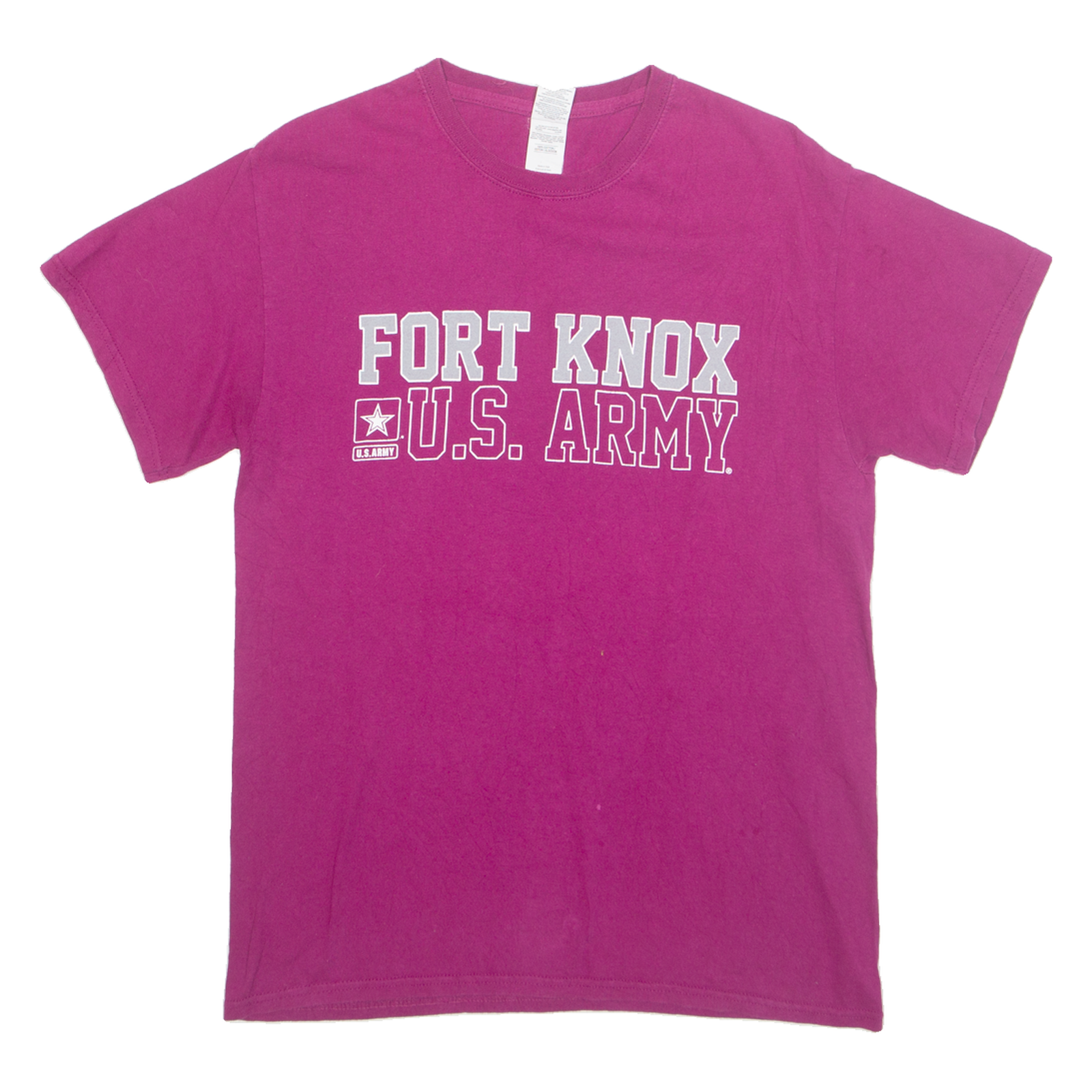 GILDAN FORT KNOX US ARMY Kentucky Womens T-Shirt Purple USA M Refurbished - N/A refurbished available on Cerqular