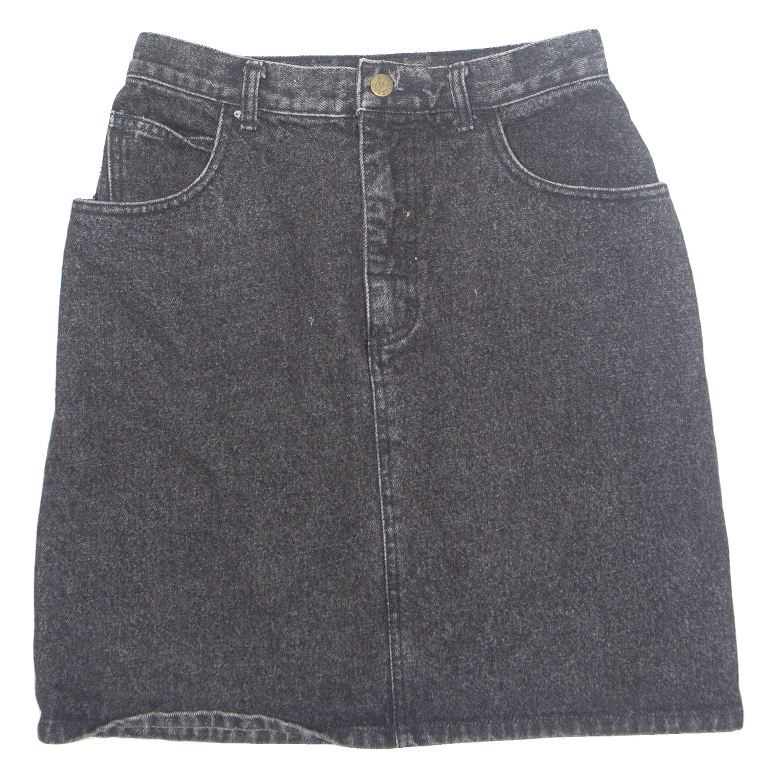 GUESS Womens Straight Skirt Black Short Denim S Refurbished - N/A refurbished available on Cerqular