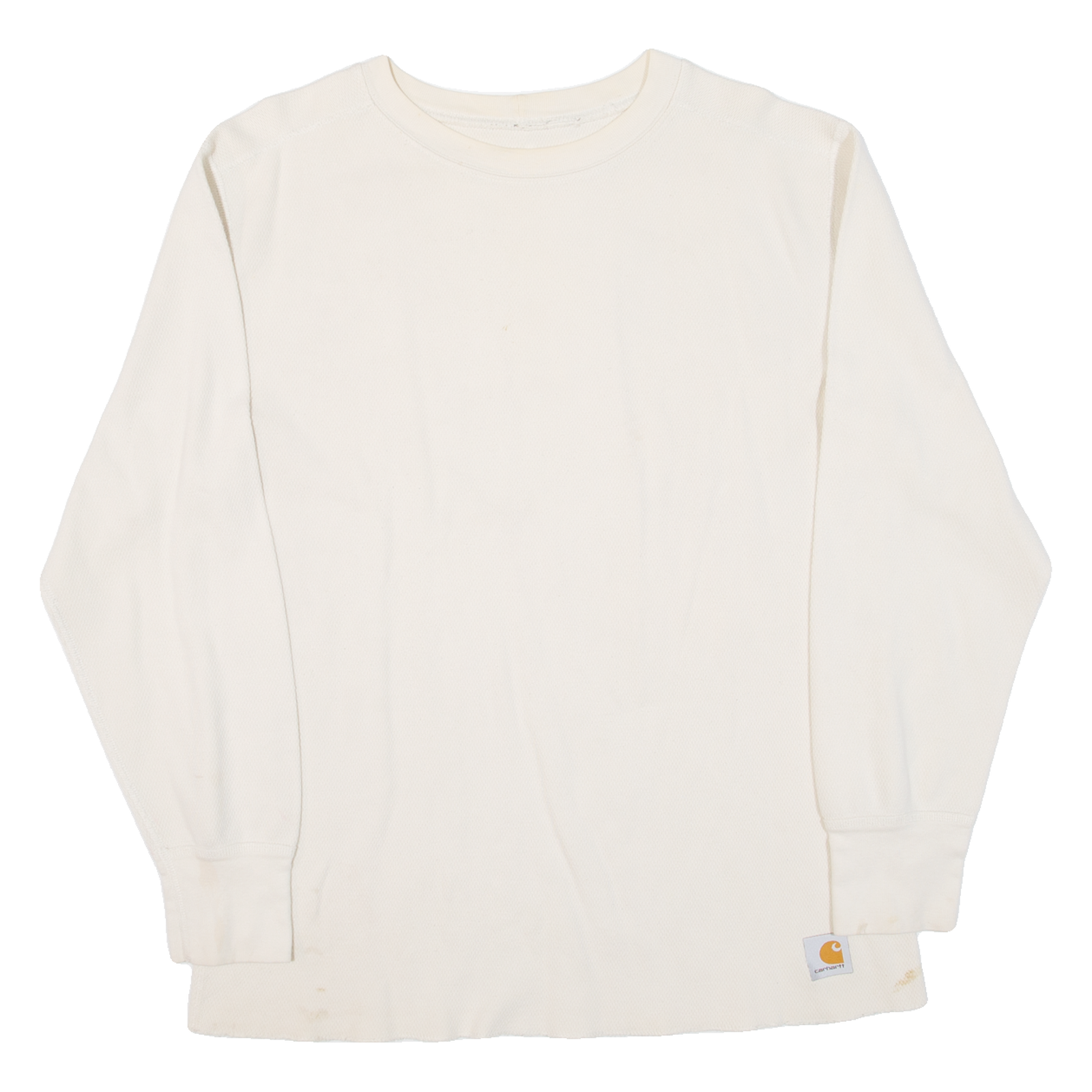 CARHARTT Mens T-Shirt Beige Long Sleeve L Refurbished - N/A refurbished available on Cerqular