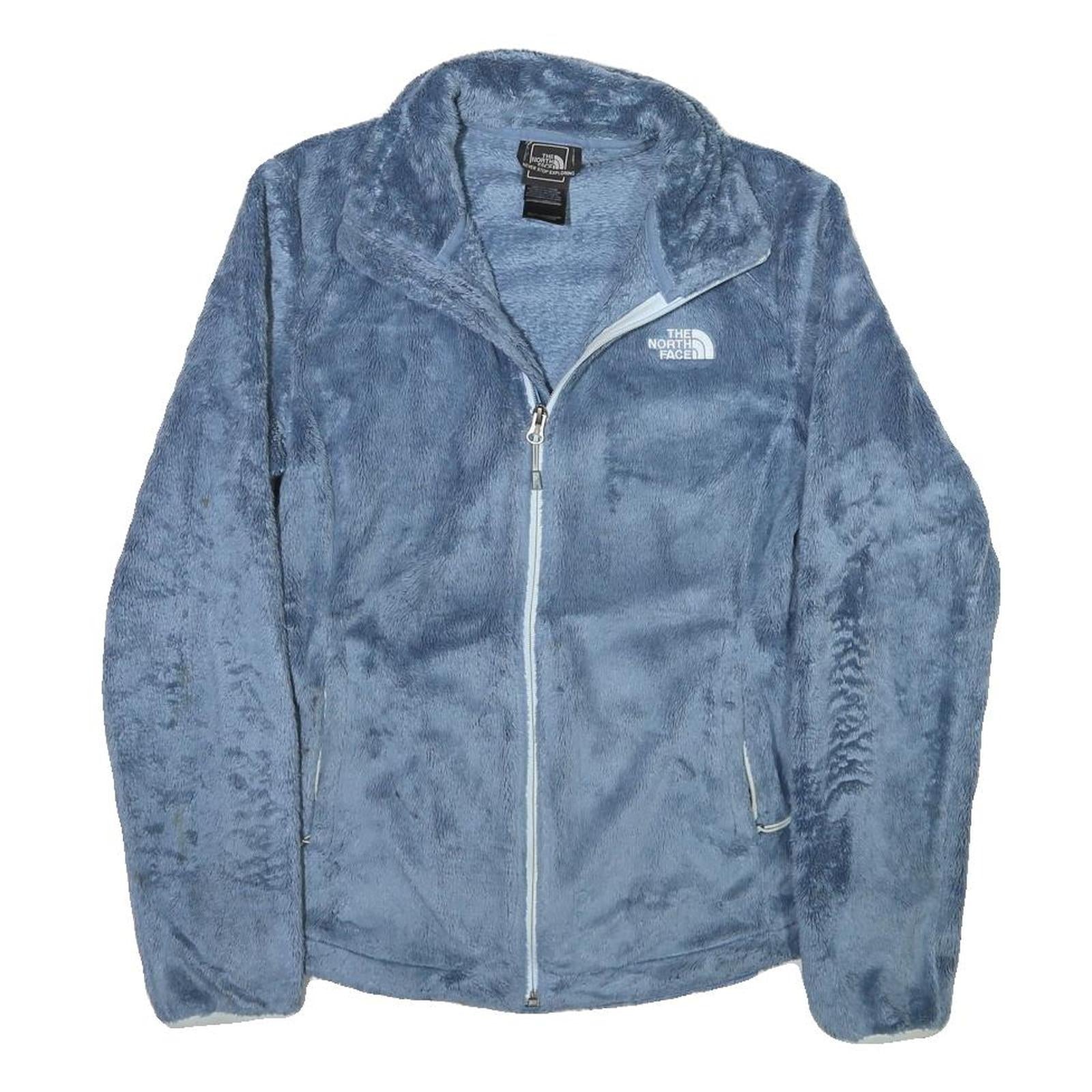 THE NORTH FACE Womens Blue Softshell Jacket S Polyester Blend Zip Lightweight Refurbished - N/A refurbished available on Cerqular