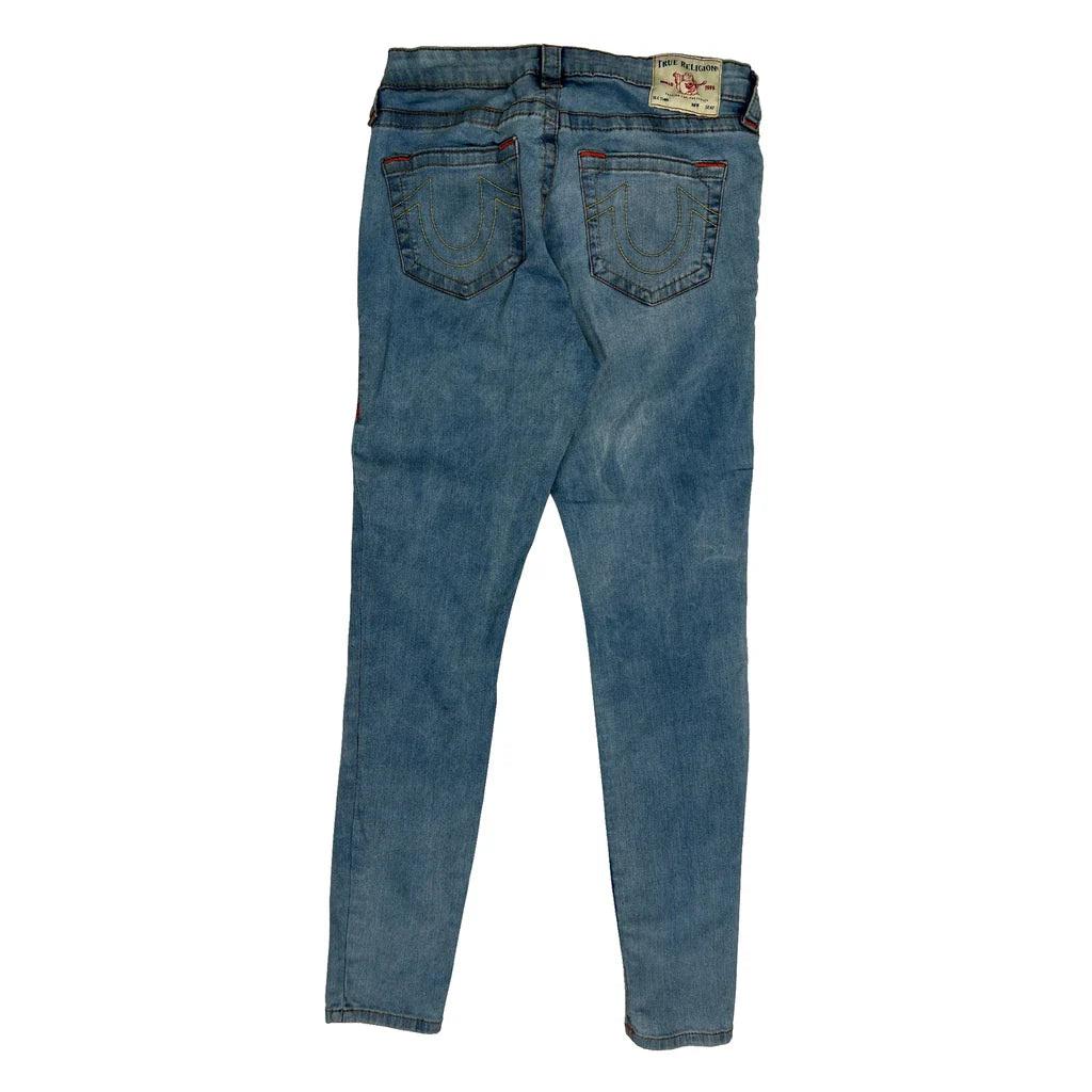 True Religion Skinny Jeans - 26W UK 6 Light Wash Denim Refurbished - Thrifted (note: this is a term often used to describe second- refurbished available on Cerqular