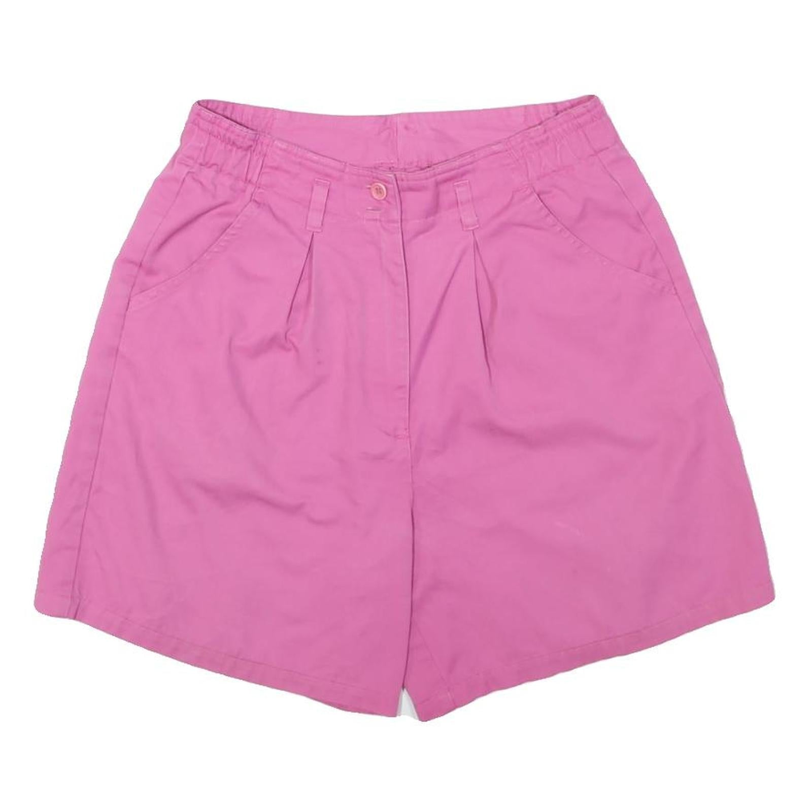 CARRIAGE COUNT Womens Shorts Pink Casual M W28 Lightweight Cotton Blend Refurbished - N/A refurbished available on Cerqular