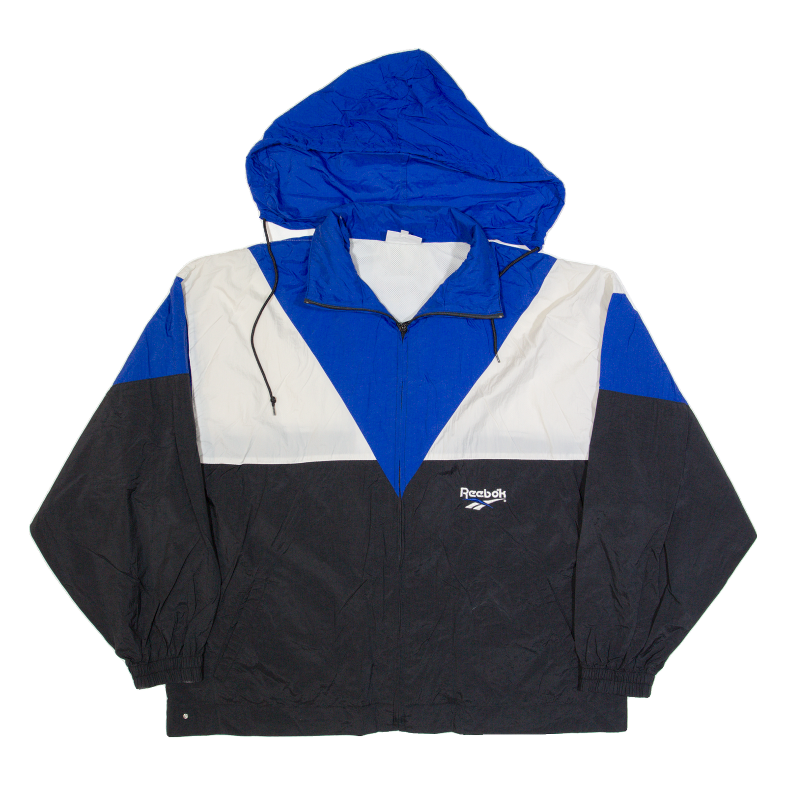 Buy REEBOK Mens Rain Jacket Black Hooded Colourblock L Refurbished - $36.39 REEBOK Mens Rain Jacket Black Hooded Colourblock L Refurbished - N/A refurbished available on Cerqular