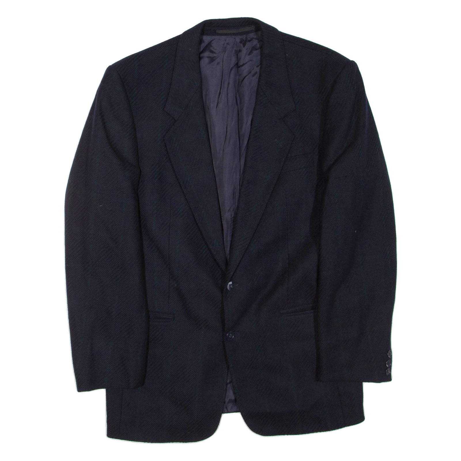 Mens Blazer Jacket Blue Wool M Refurbished - N/A refurbished available on Cerqular