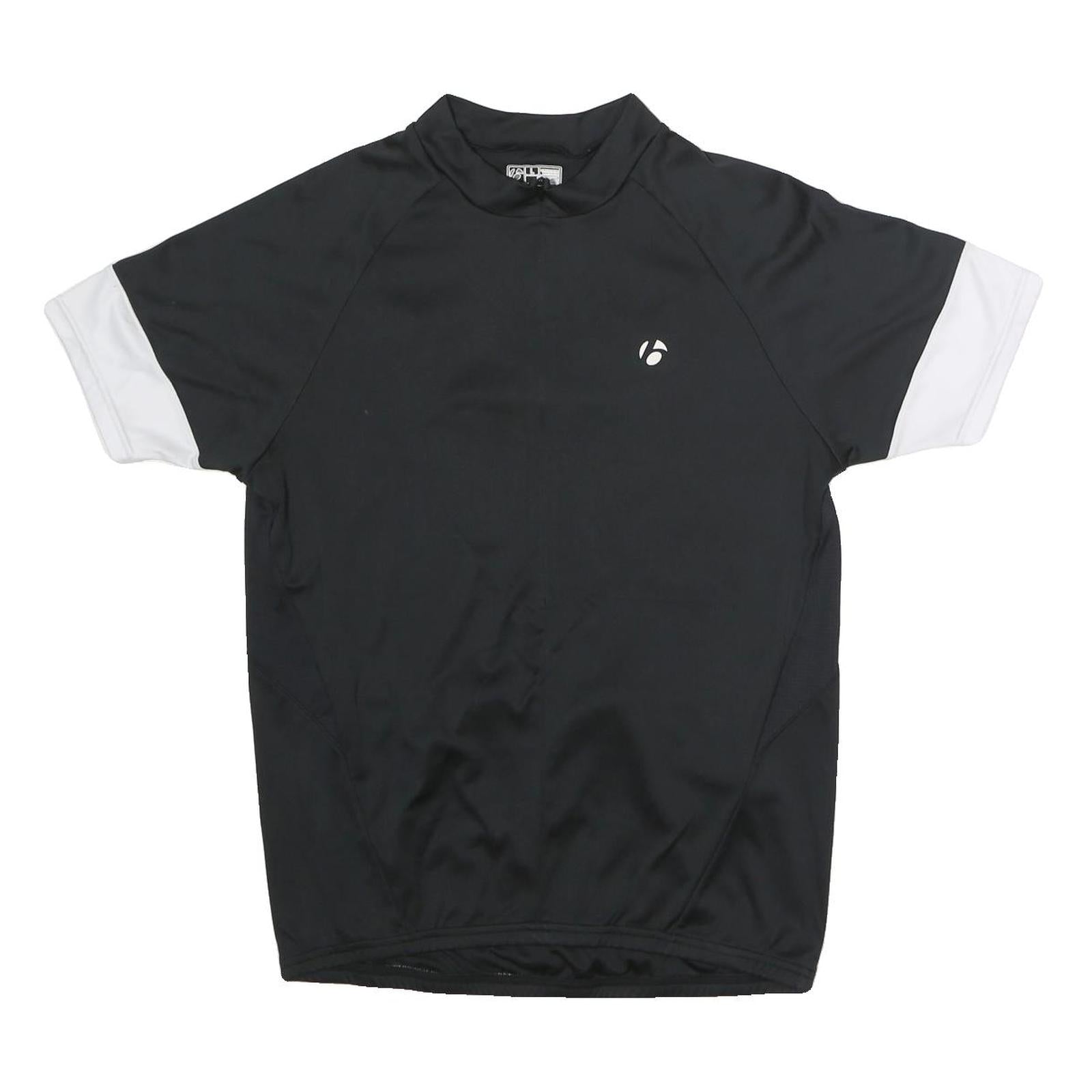 BONTRAGER Mens Black & White Modern T-Shirt L Short Sleeve Crew Neck Cycling Refurbished - N/A refurbished available on Cerqular