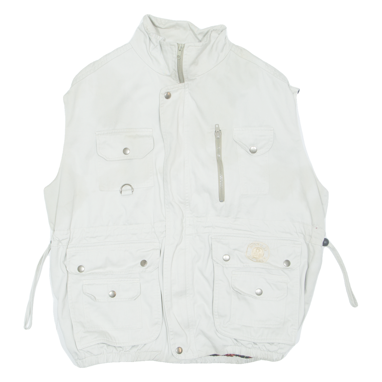 WORLD OF BEER Utility Mens Workwear Gilet Grey S Refurbished - N/A refurbished available on Cerqular