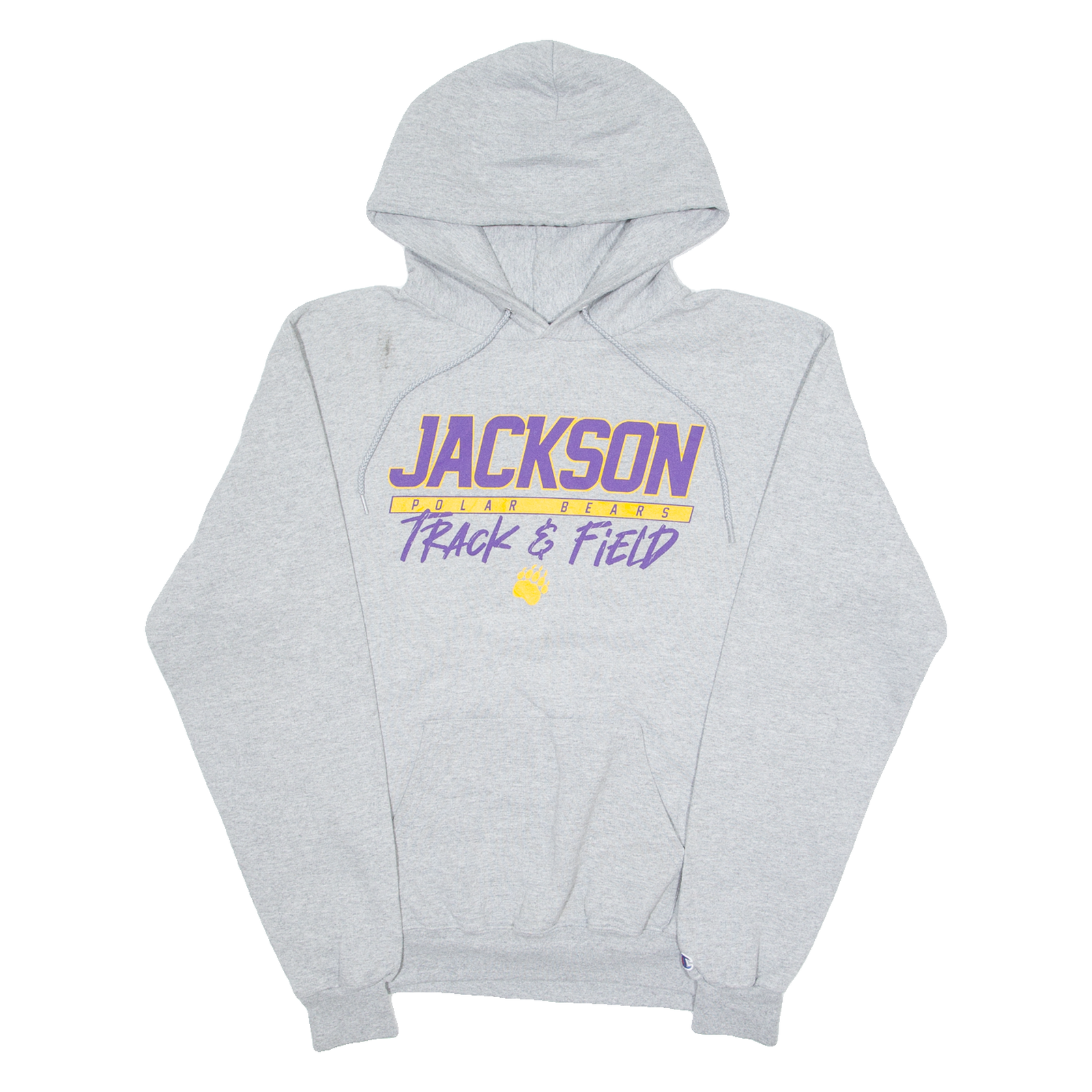 CHAMPION Jackson Polar Bears Mens Grey Hoodie USA M Refurbished - N/A refurbished available on Cerqular