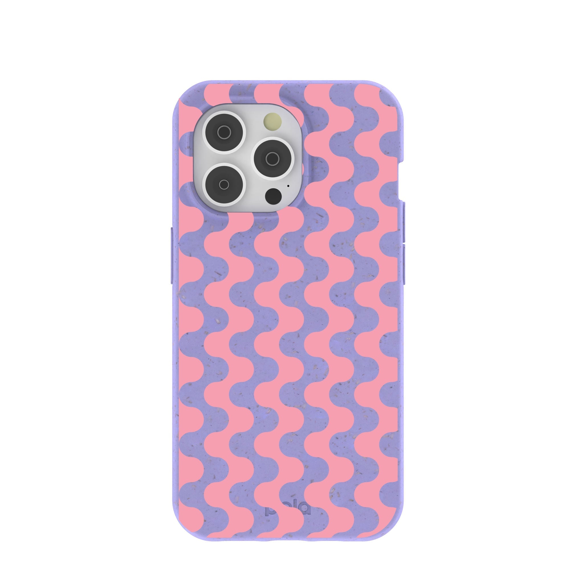 Lavender Frequency iPhone 14 Pro Case Refurbished - Pela Case refurbished available on Cerqular