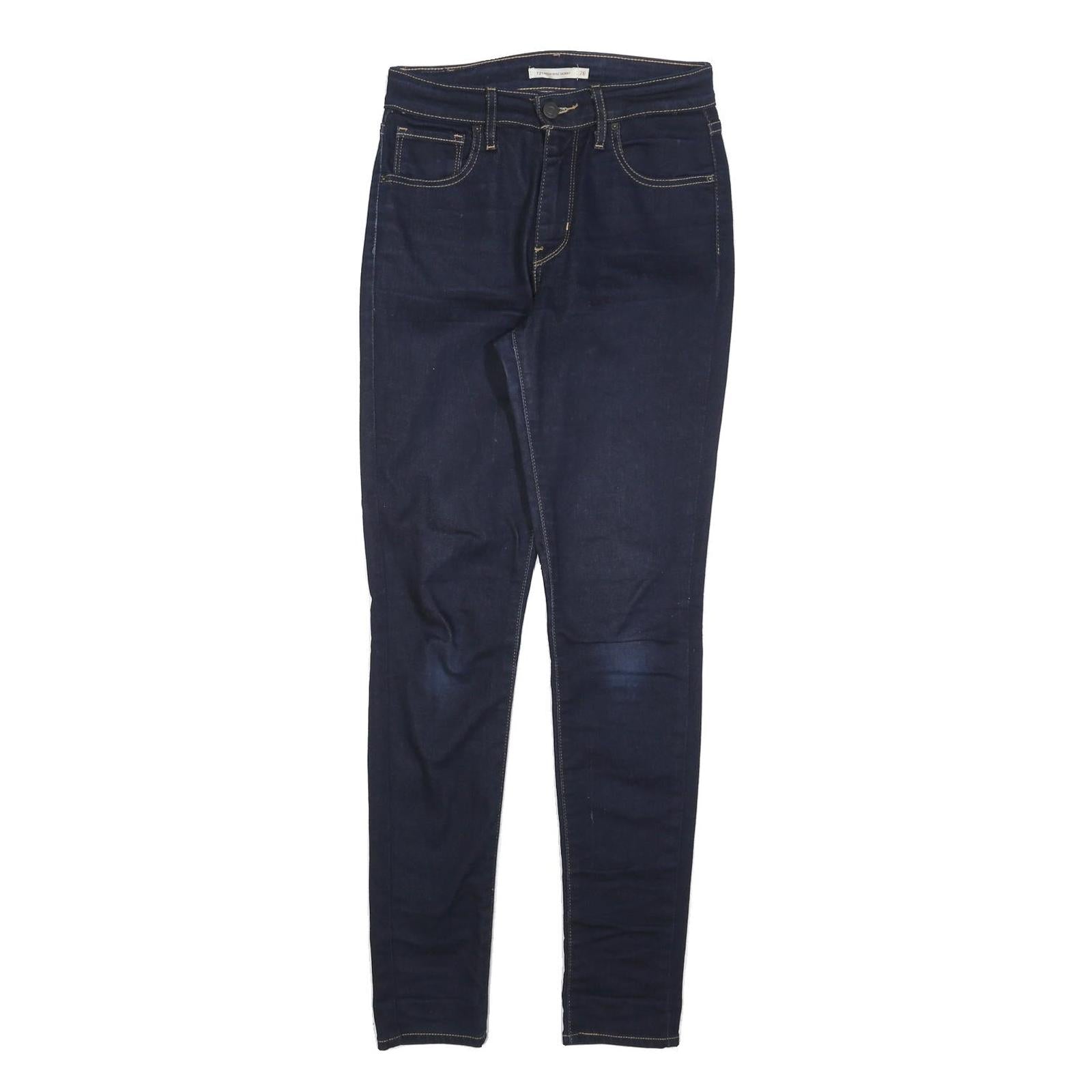 LEVI'S 721 Womens Slim Skinny Denim Dark W26 L30 Stretch Cotton Blend Jeans Refurbished - N/A refurbished available on Cerqular